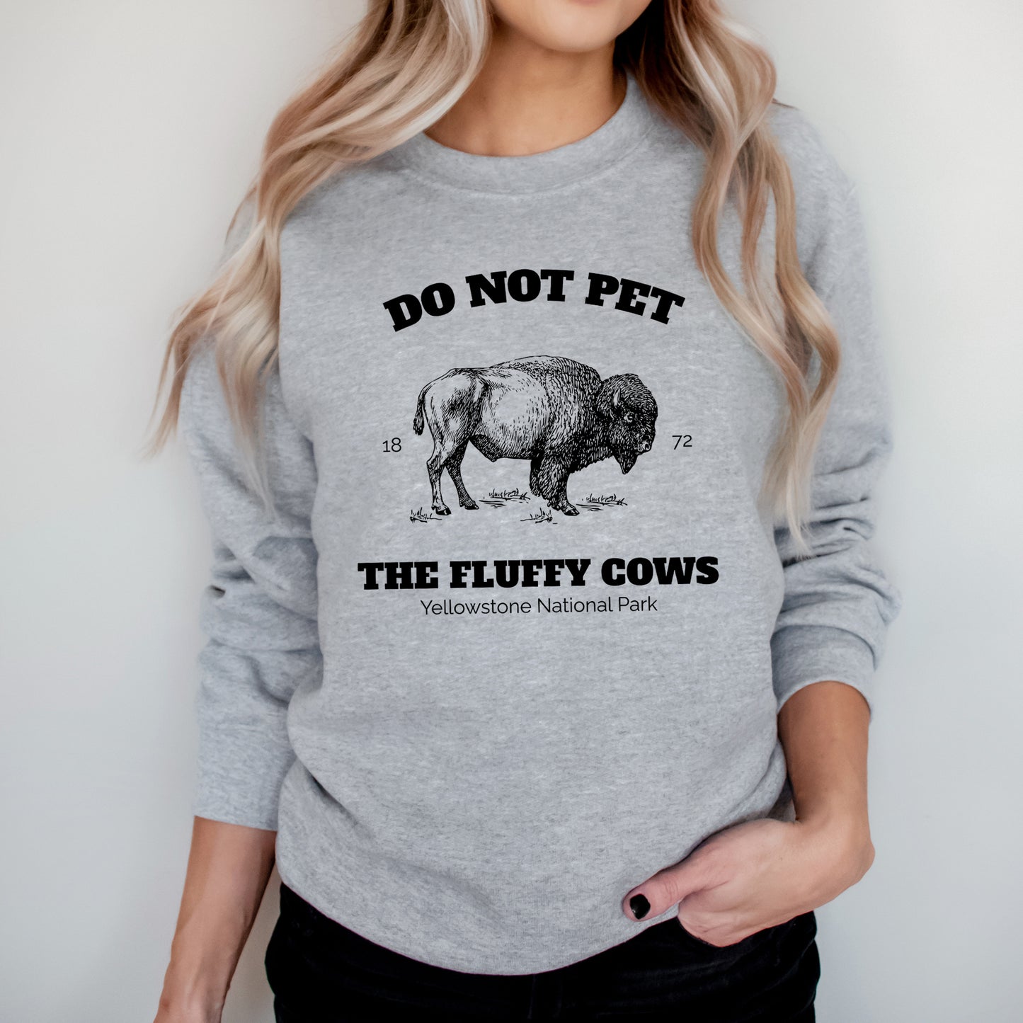 Yellowstone Fluffy Cows | Sweatshirt