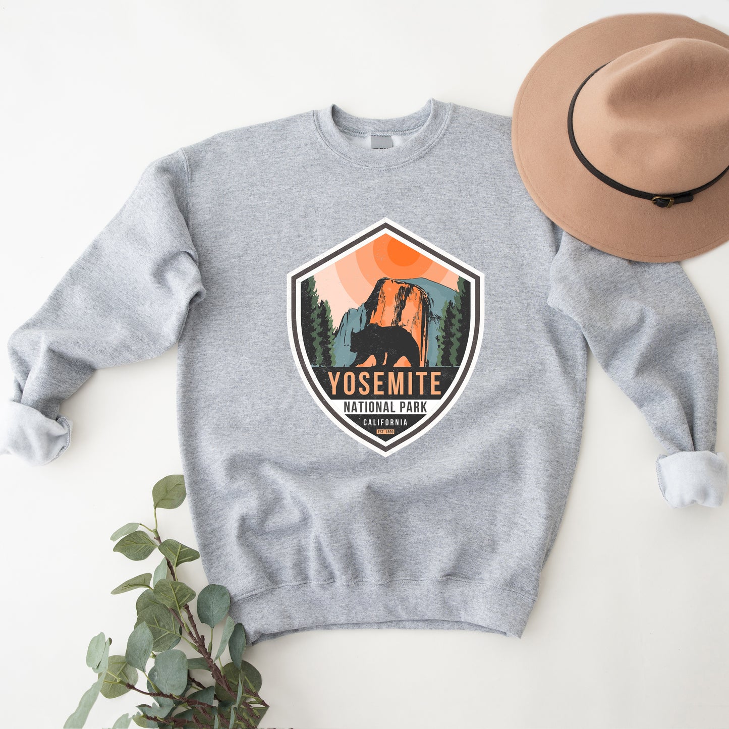 Yosemite National Park Badge | Sweatshirt