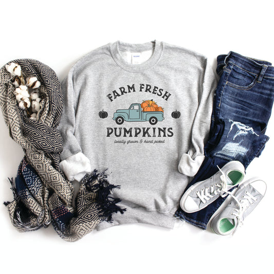 Farm Fresh Pumpkins Truck | Sweatshirt