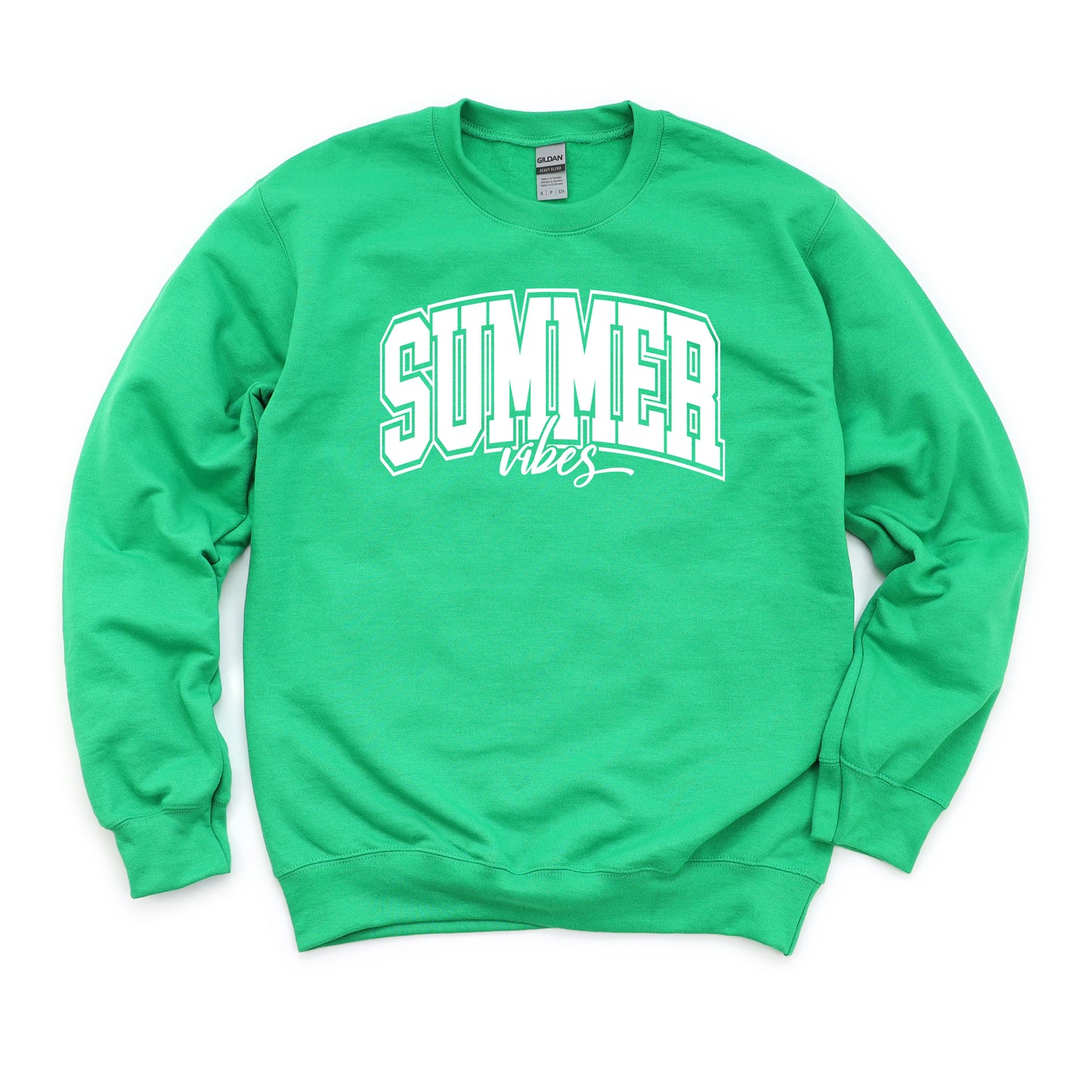 Varsity Summer Vibes Cursive | Sweatshirt