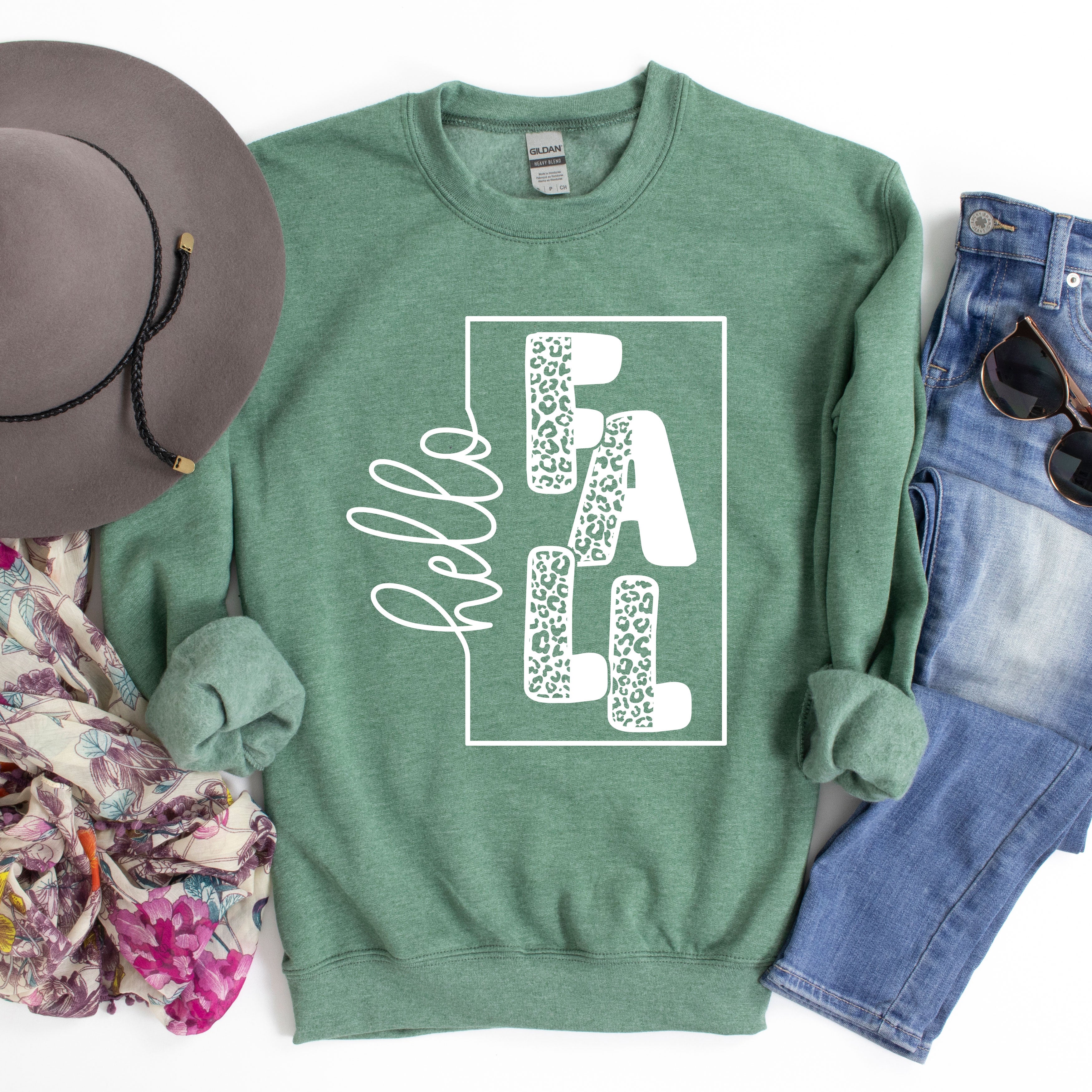 Hello Fall Square | Sweatshirt