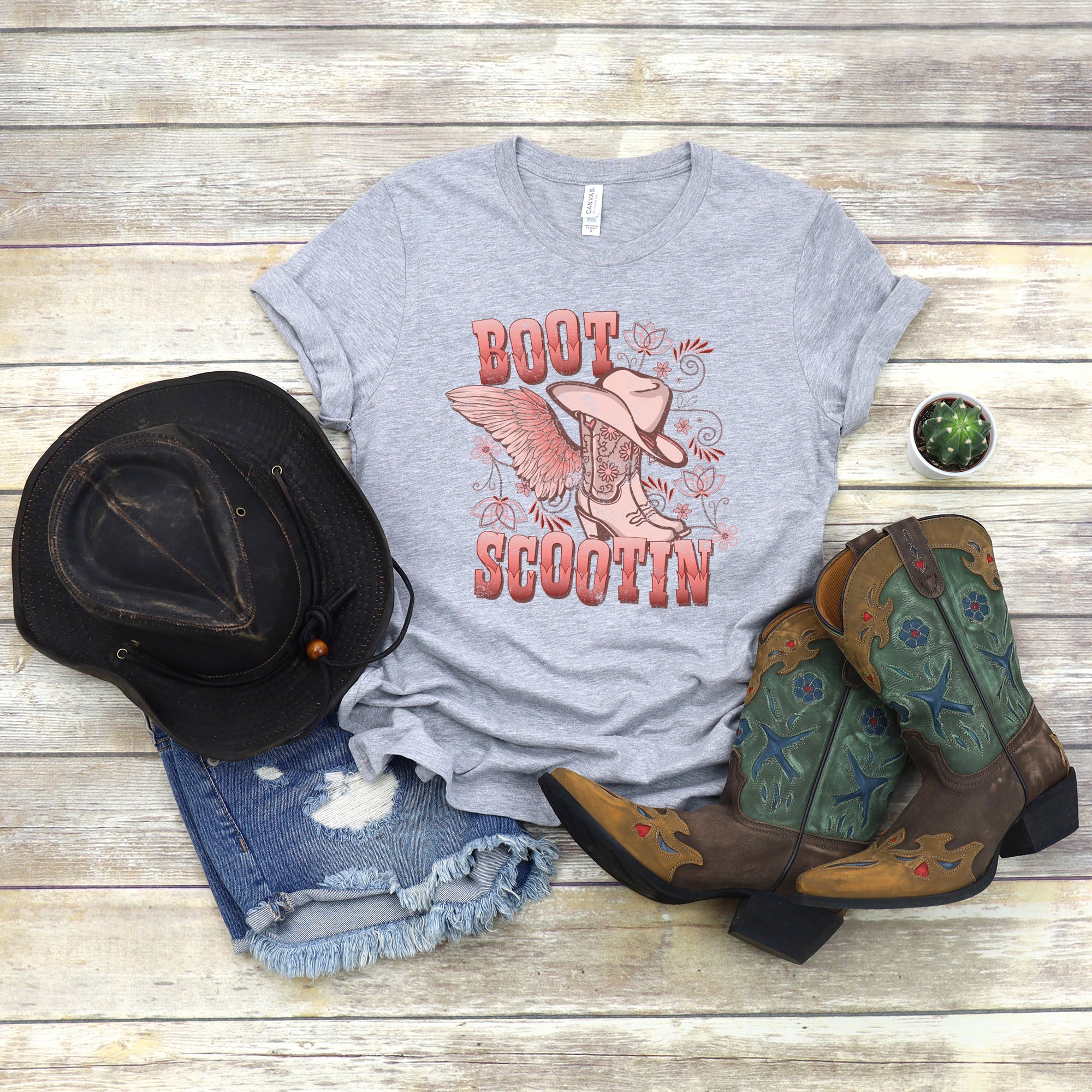 Boot Scootin | Short Sleeve Crew Neck