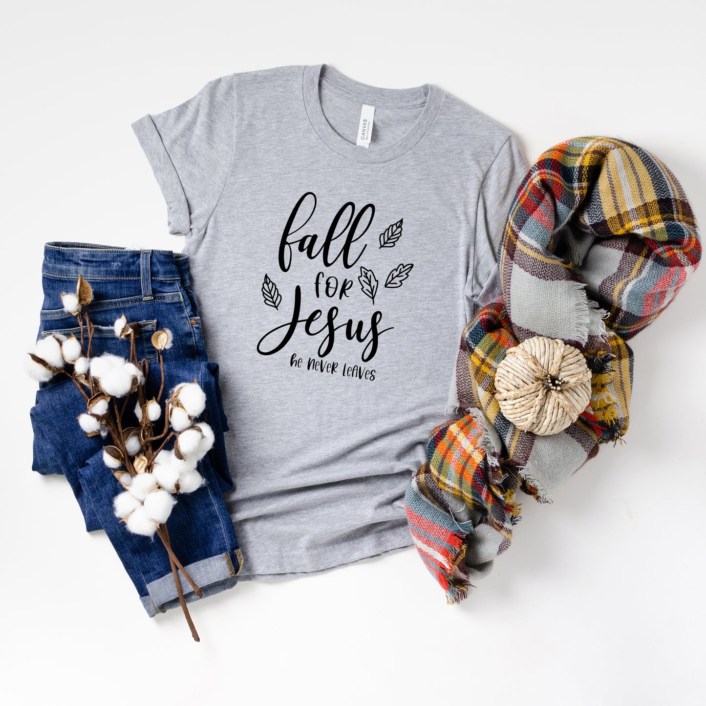 Fall for Jesus | Short Sleeve Graphic Tee