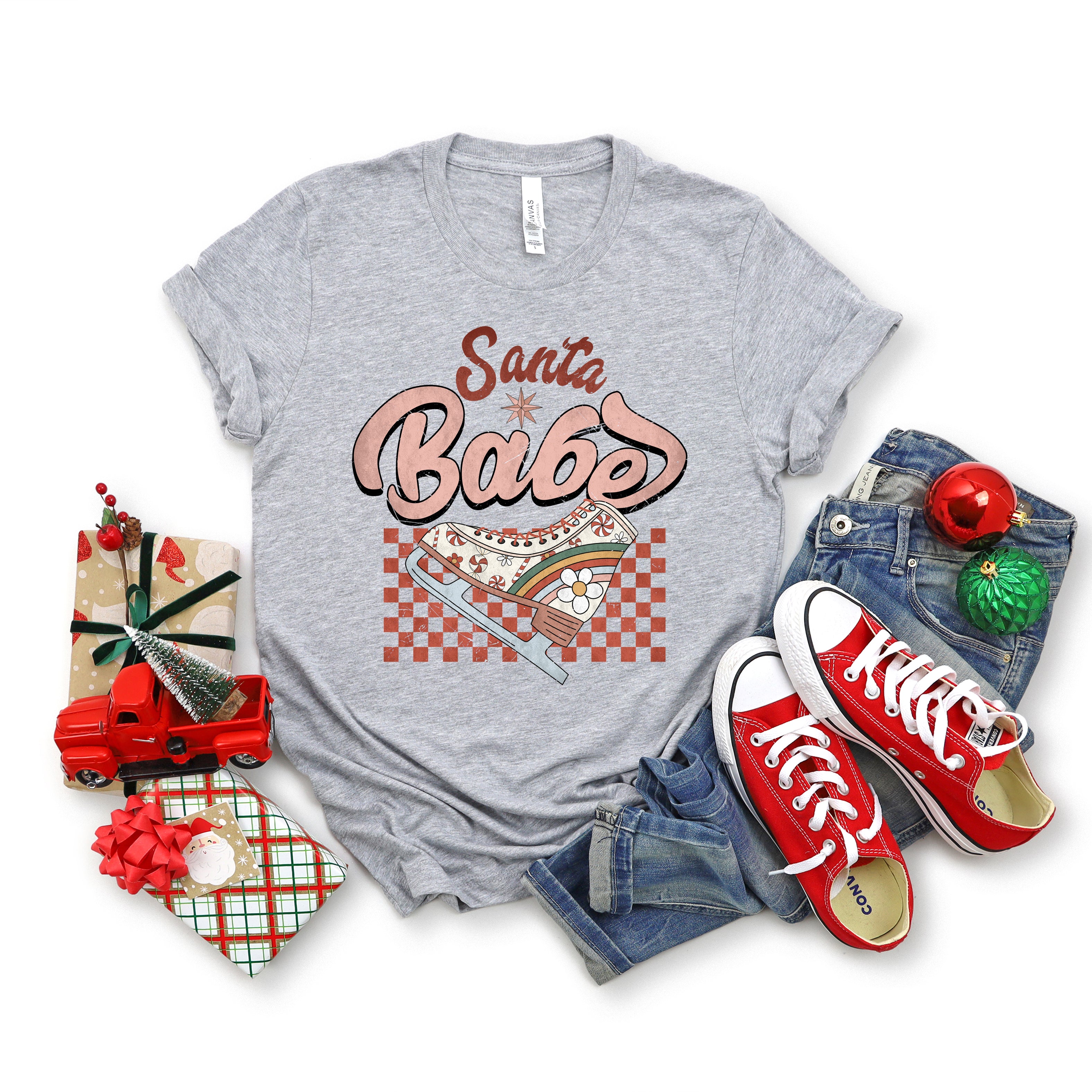 Santa Babe | Short Sleeve Crew Neck