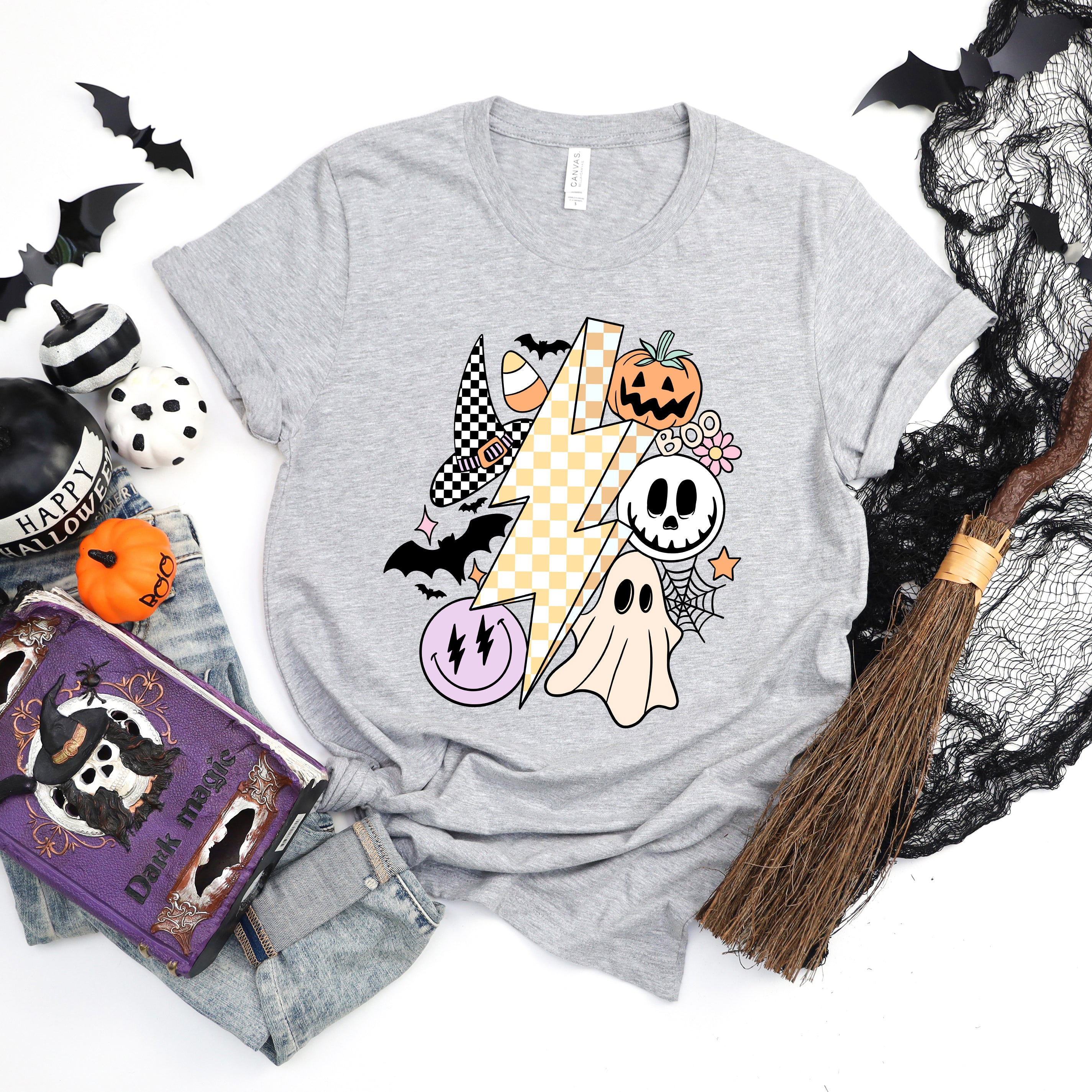 Lightning Bolt Halloween | Short Sleeve Crew Neck