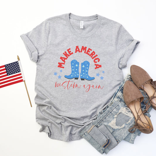 Make America Western Boots | Short Sleeve Graphic Tee