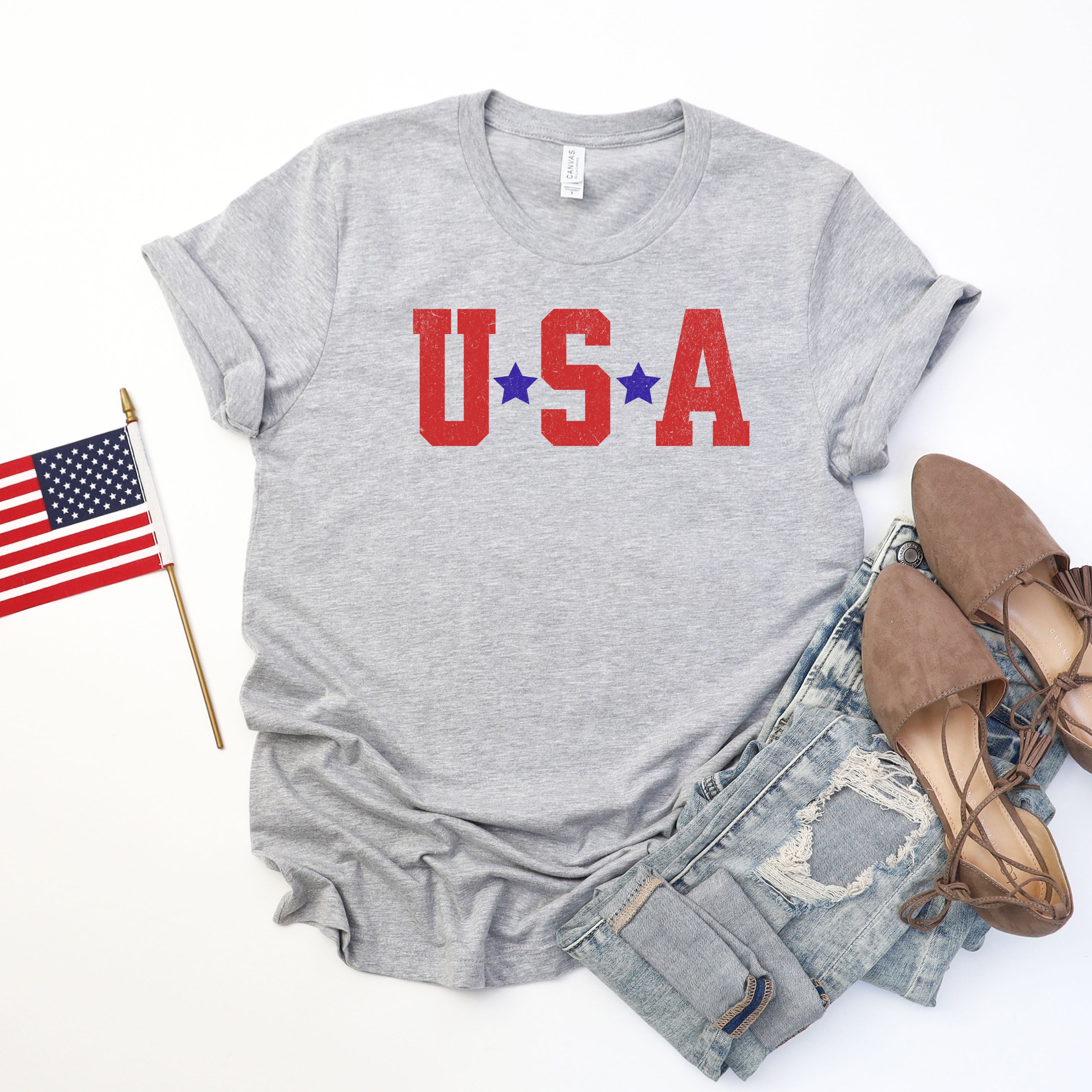 USA Stars | Short Sleeve Graphic Tee