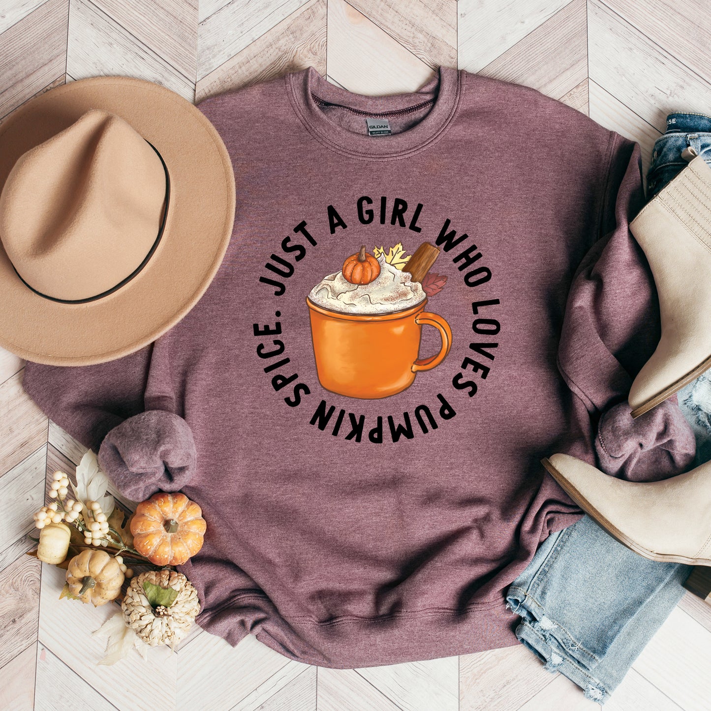 Loves Pumpkin Spice | Sweatshirt