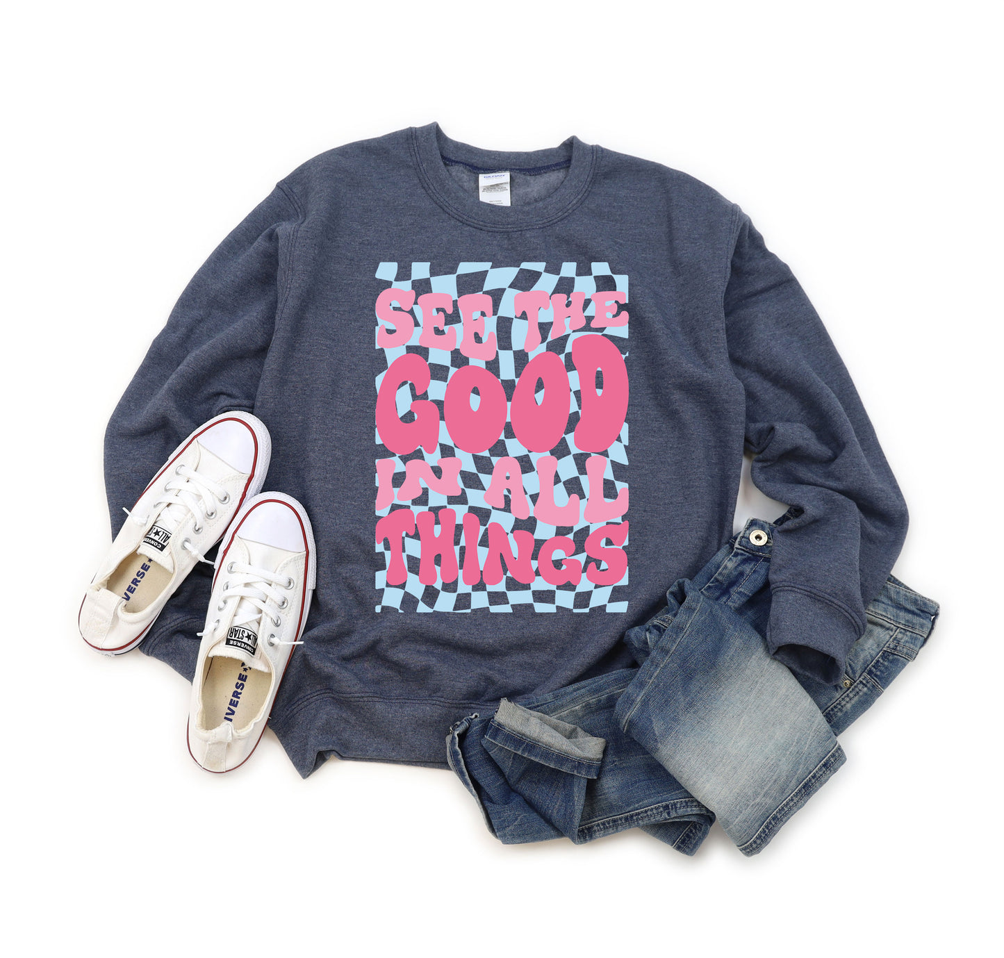 See The Good Checkered | Sweatshirt