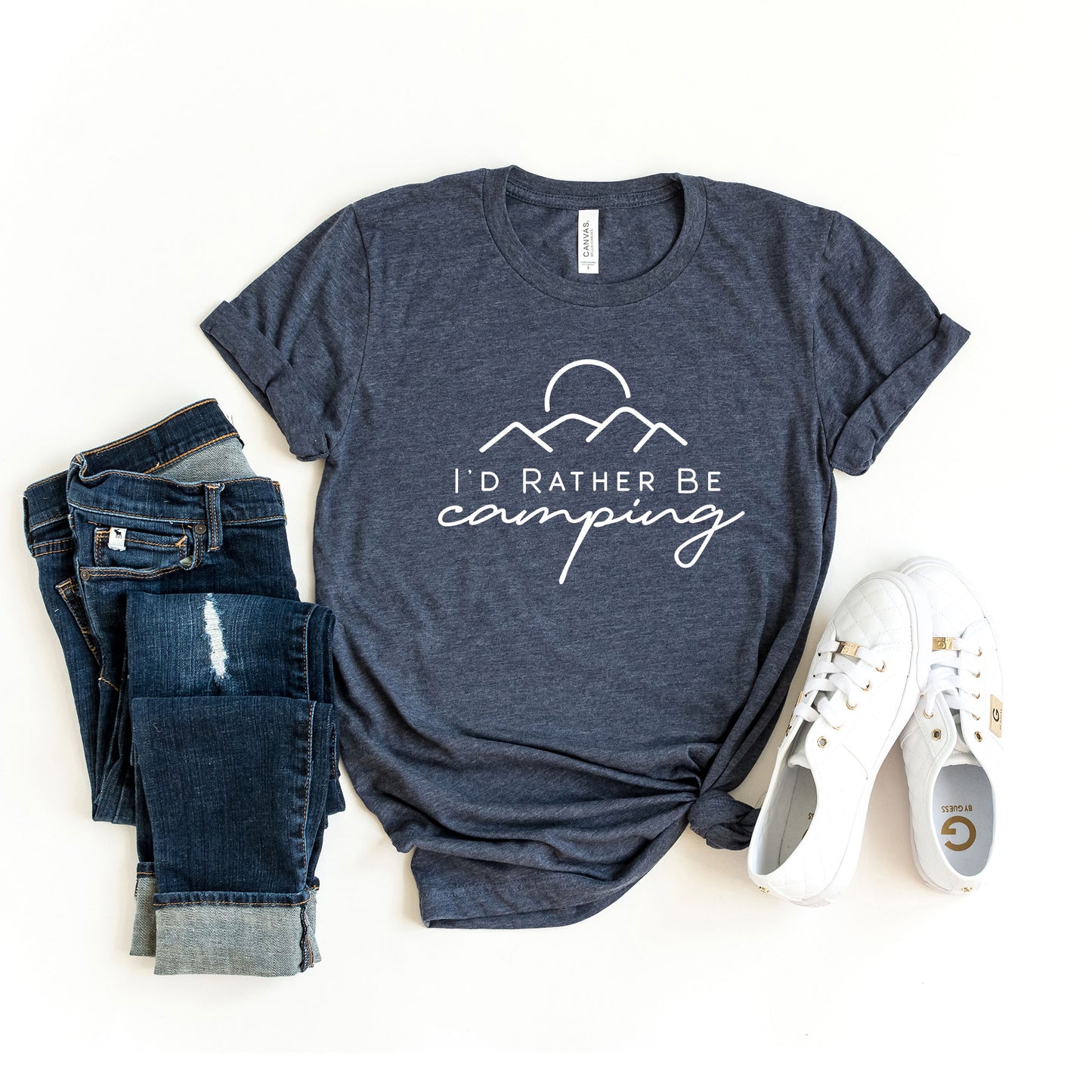 I'd Rather Be Camping | Short Sleeve Graphic Tee