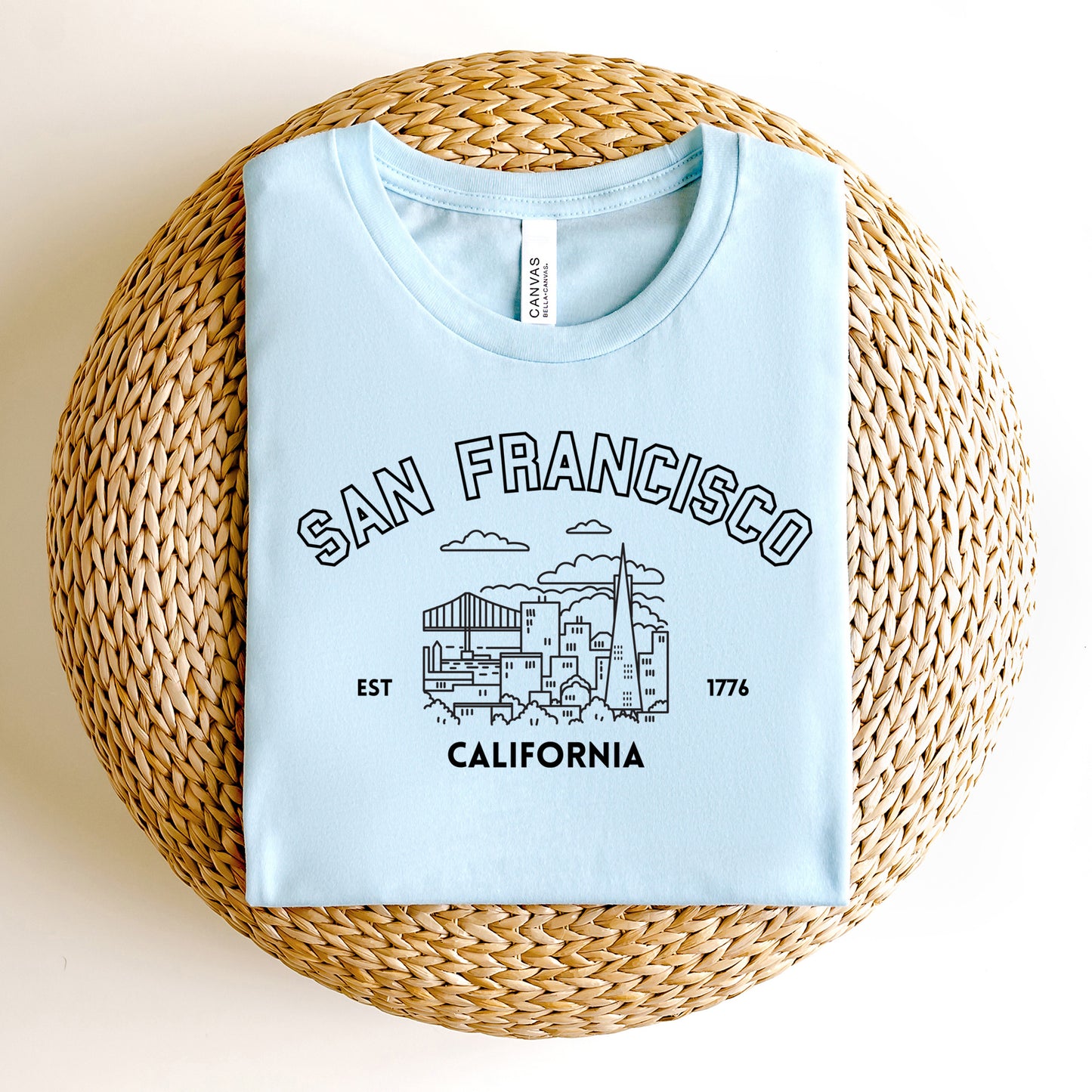 San Francisco EST 1776 | Short Sleeve Crew Neck