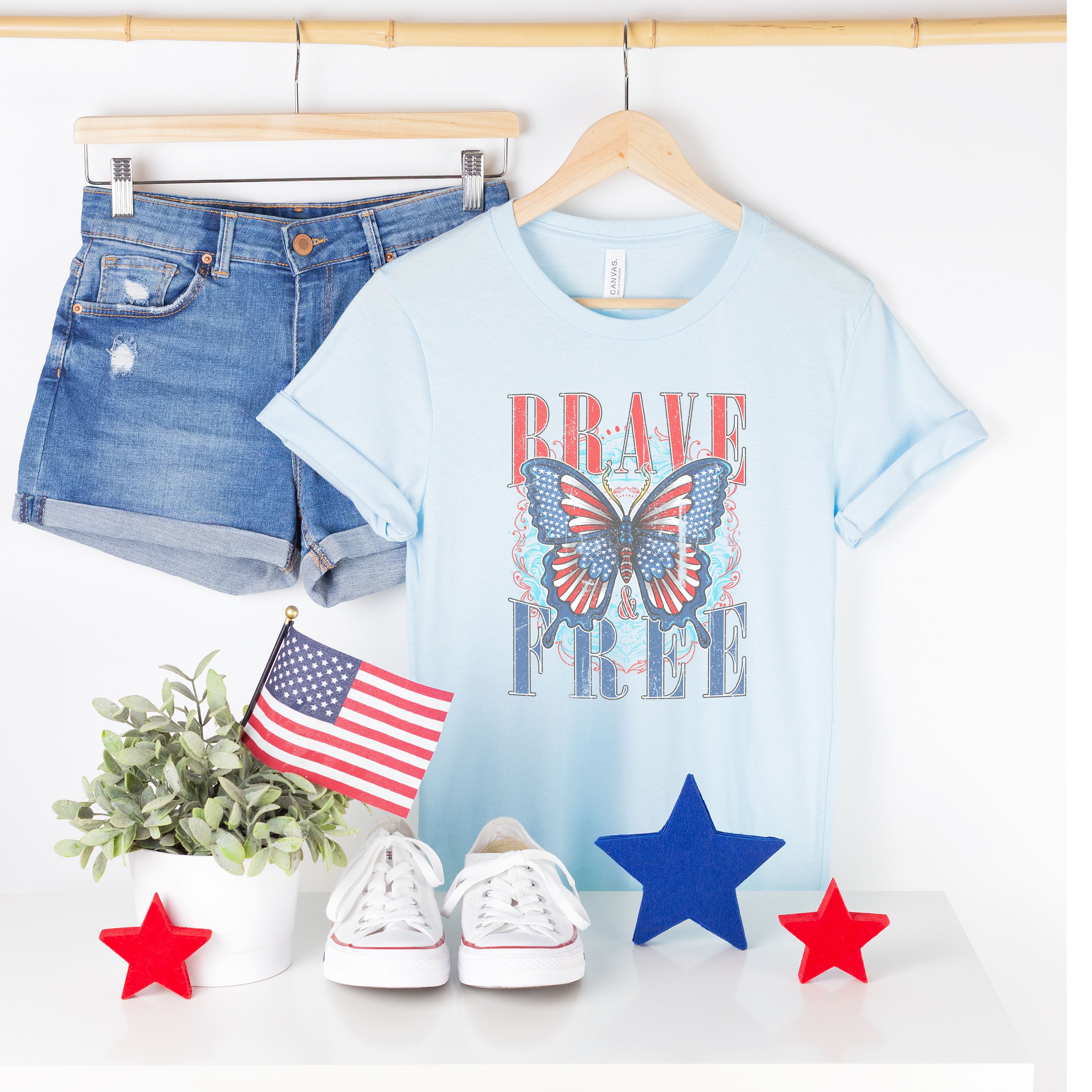 Brave Butterfly | Short Sleeve Graphic Tee