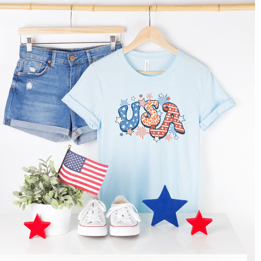 Retro USA | Short Sleeve Graphic Tee
