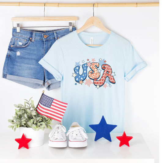 Retro USA | Short Sleeve Graphic Tee