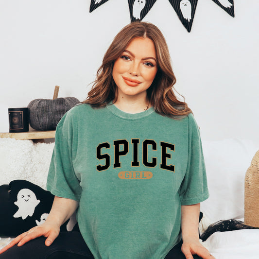 Spice Girl Varsity | Garment Dyed Tee
