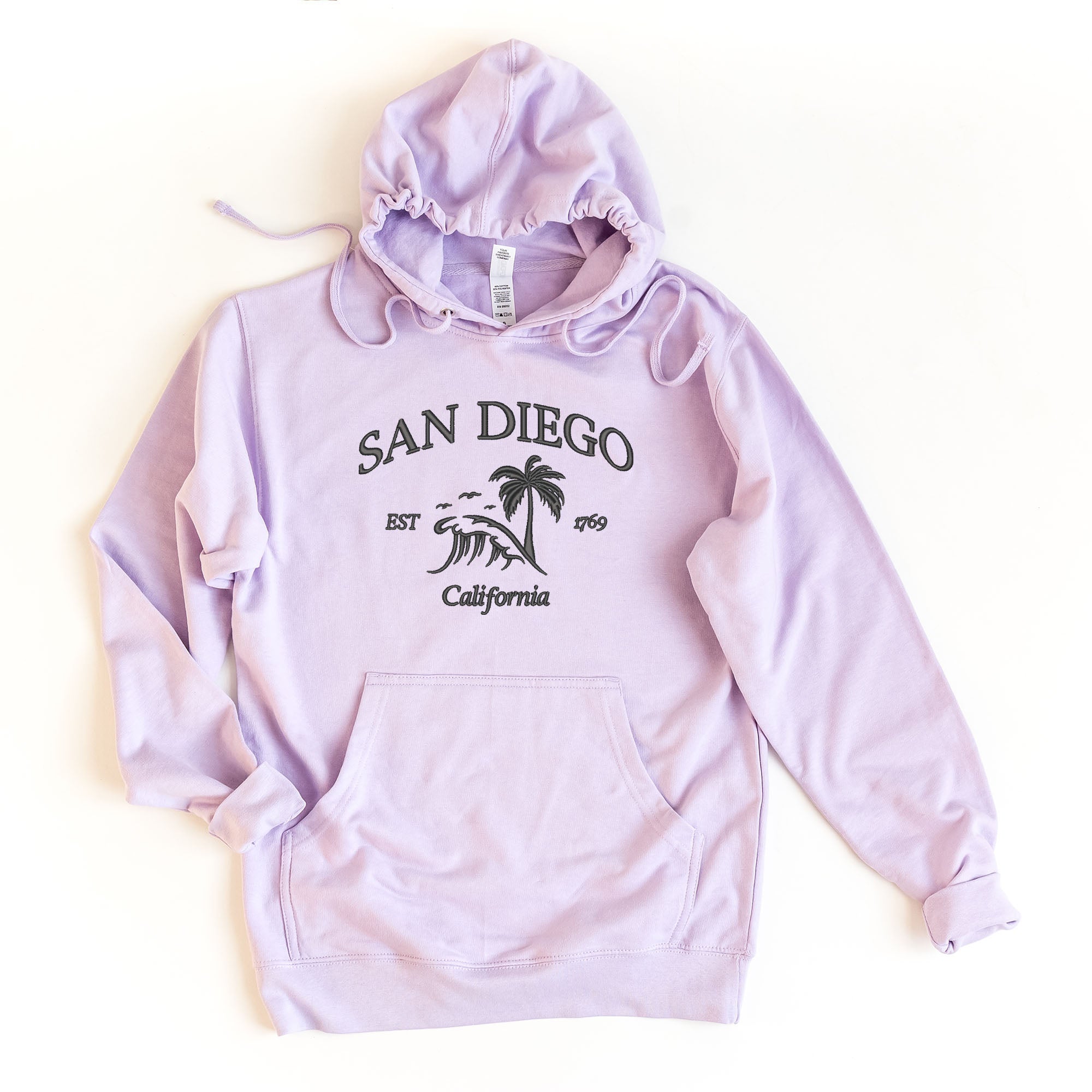 Embroidered San Diego | Hoodie