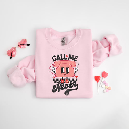 Call Me Never Phone | Sweatshirt