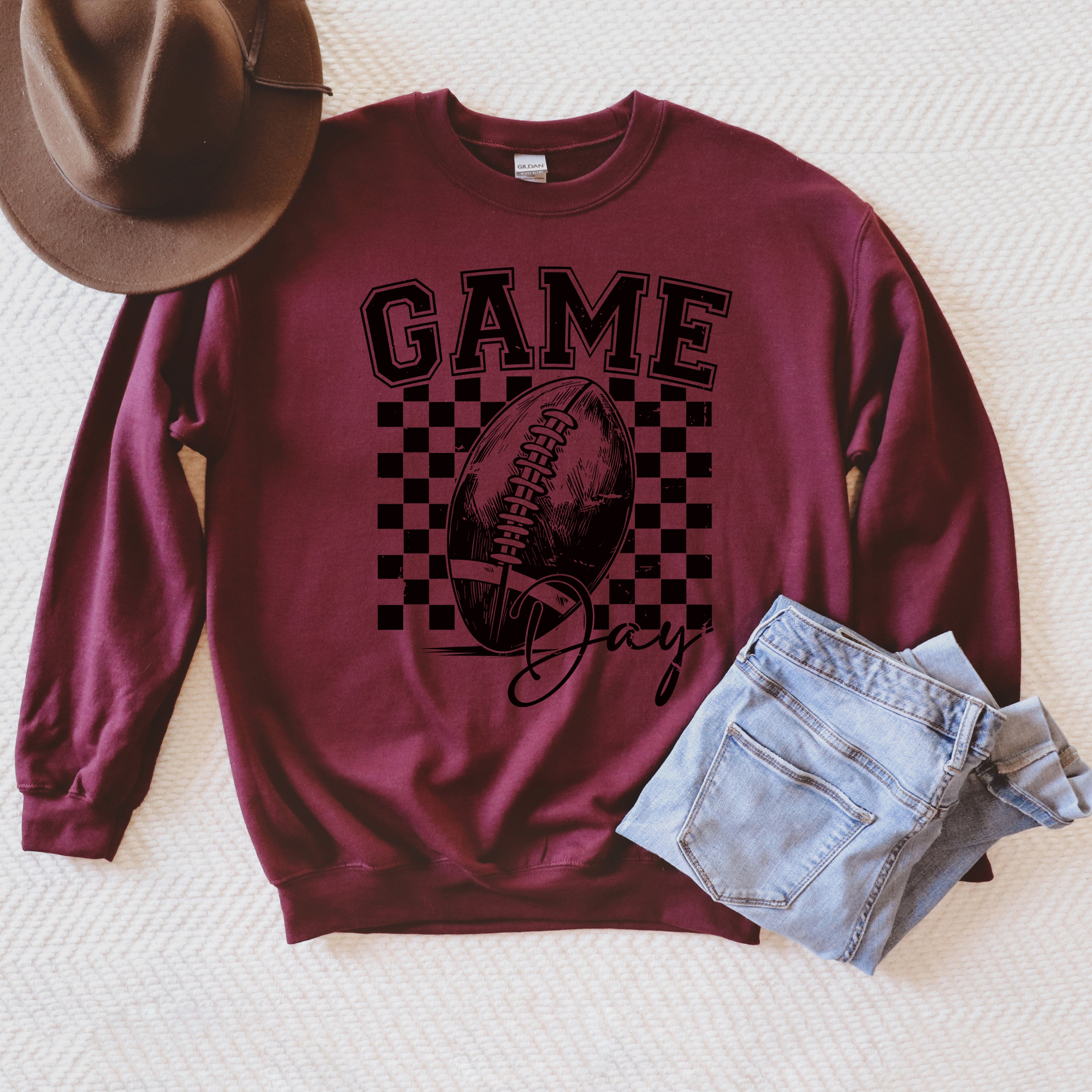 Retro Football Game Day | Sweatshirt