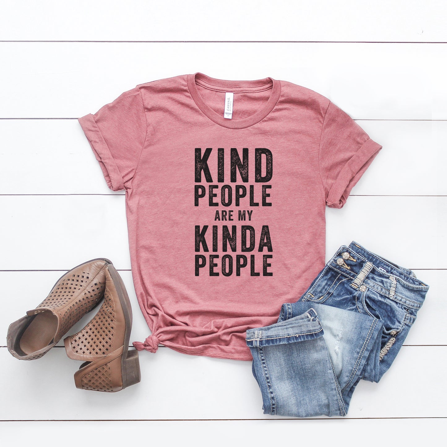 Kind People Are My Kinda People | Short Sleeve Graphic Tee
