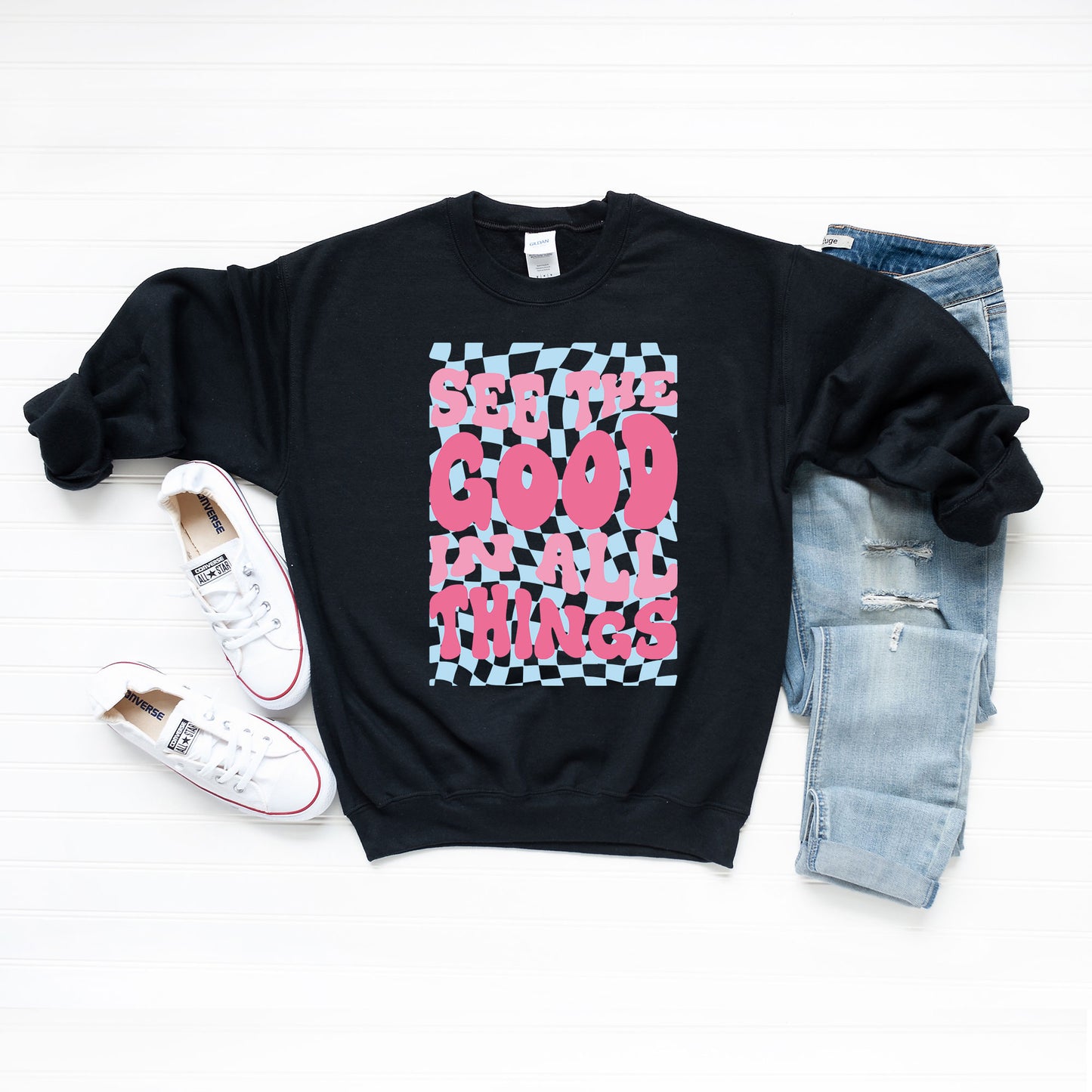 See The Good Checkered | Sweatshirt