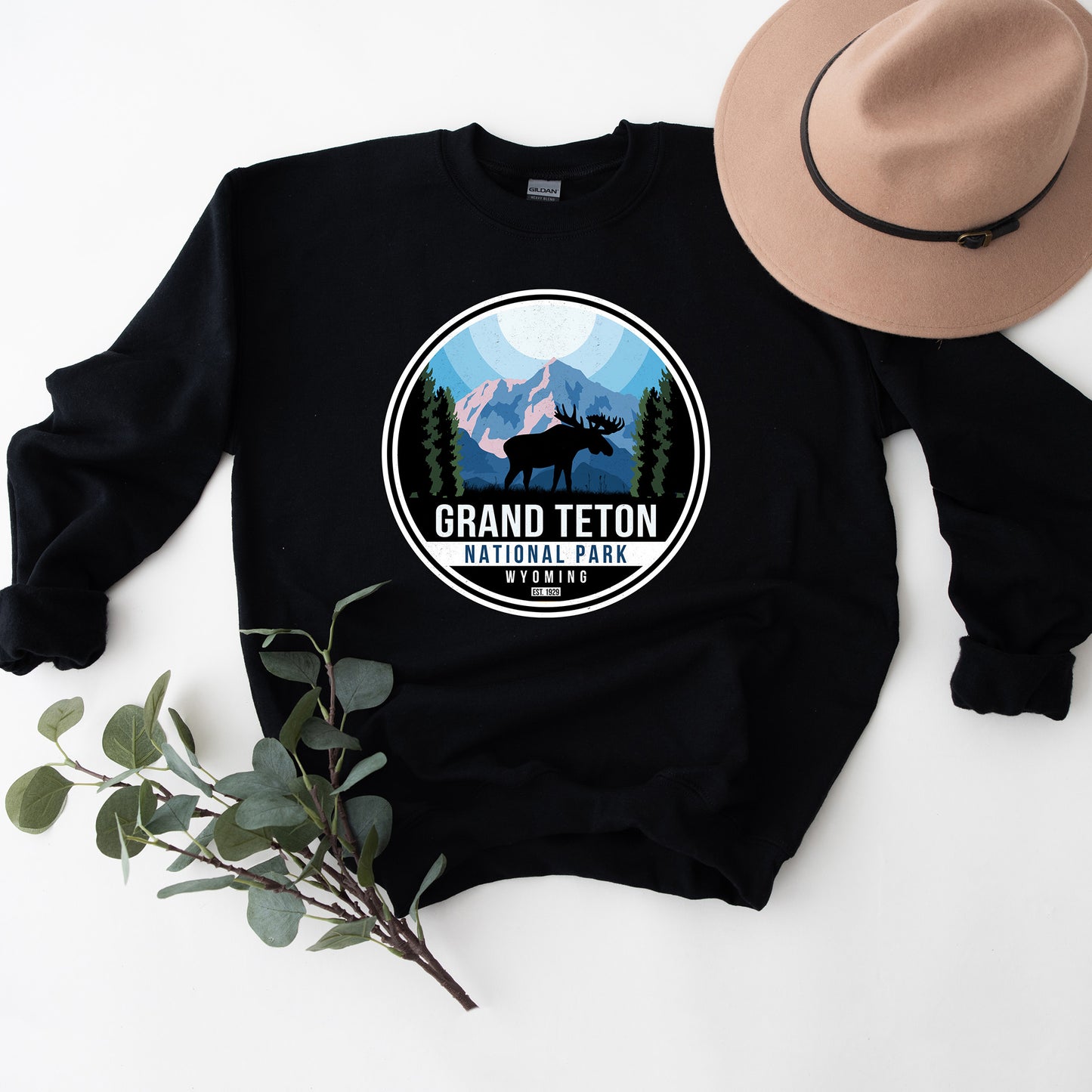 Grand Teton National Park Badge | Sweatshirt