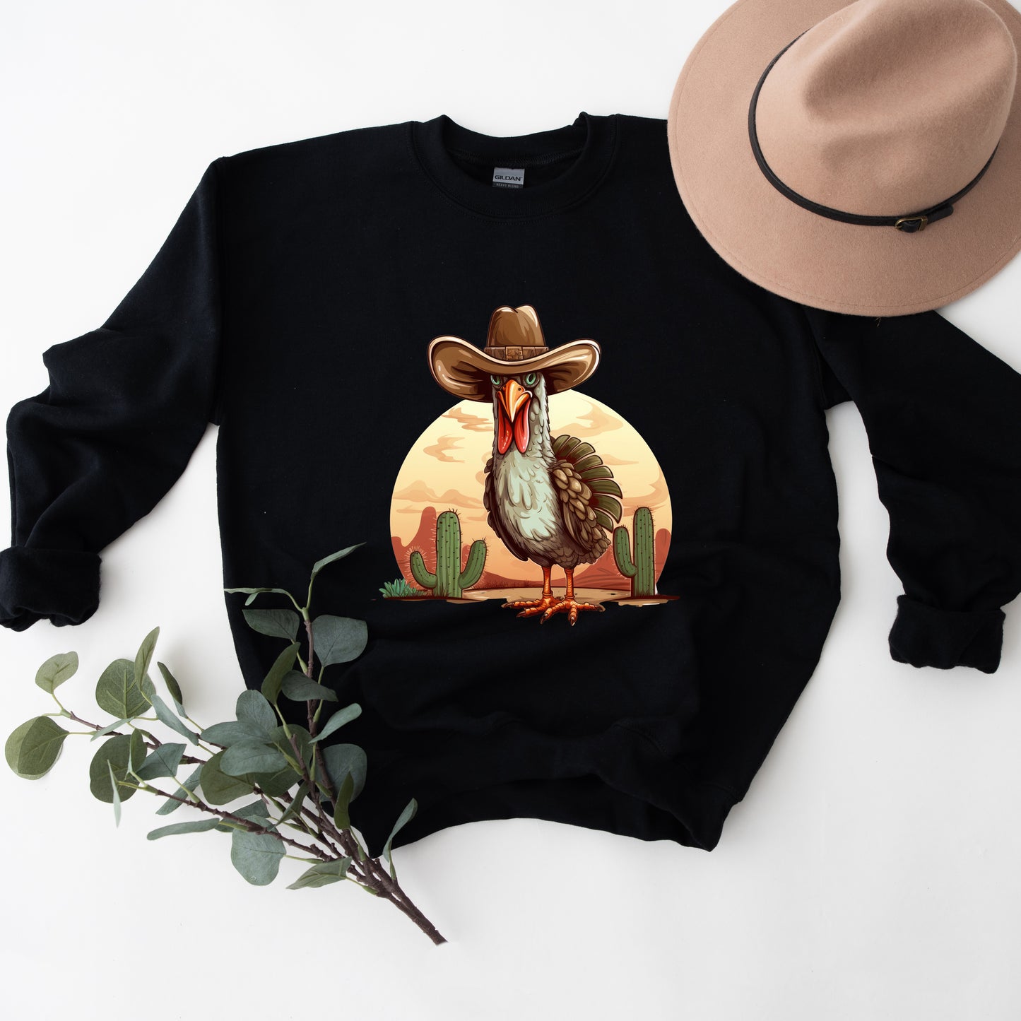 Turkey Bird Western | Sweatshirt