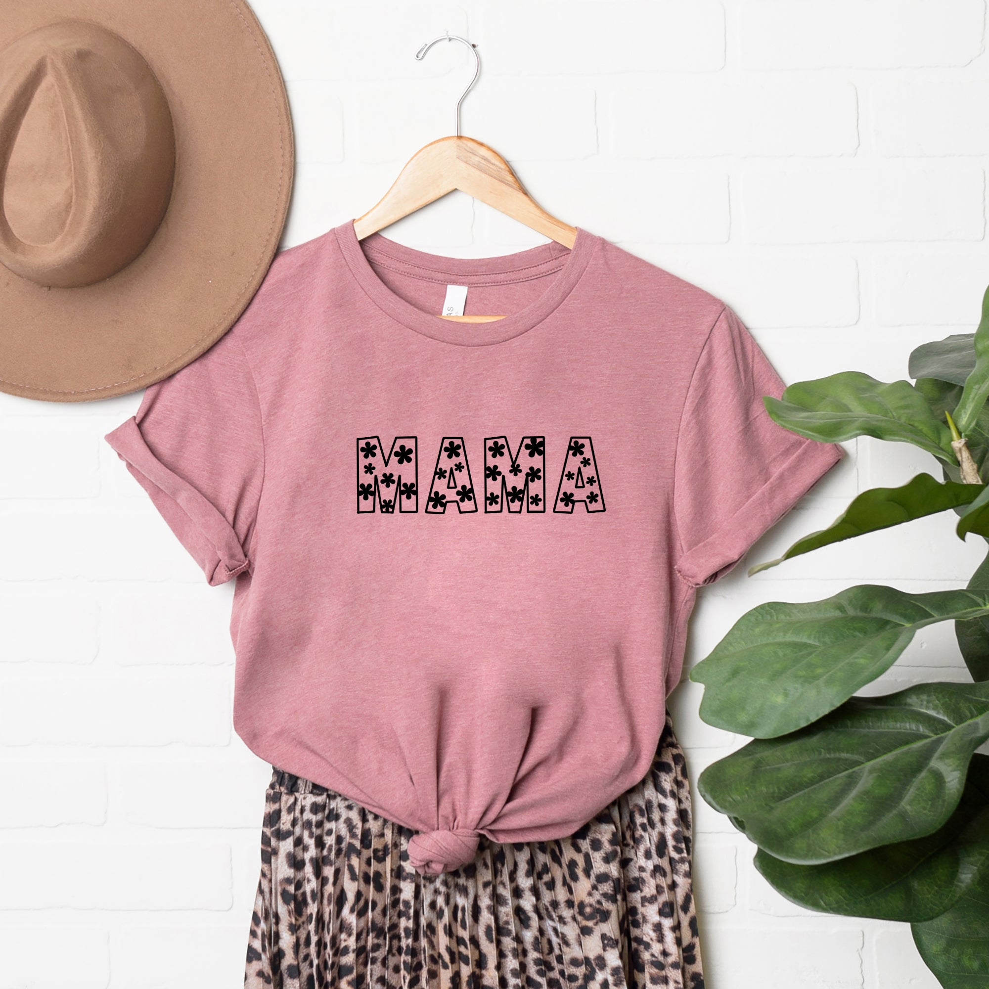Flower Mama Bold | Short Sleeve Graphic Tee