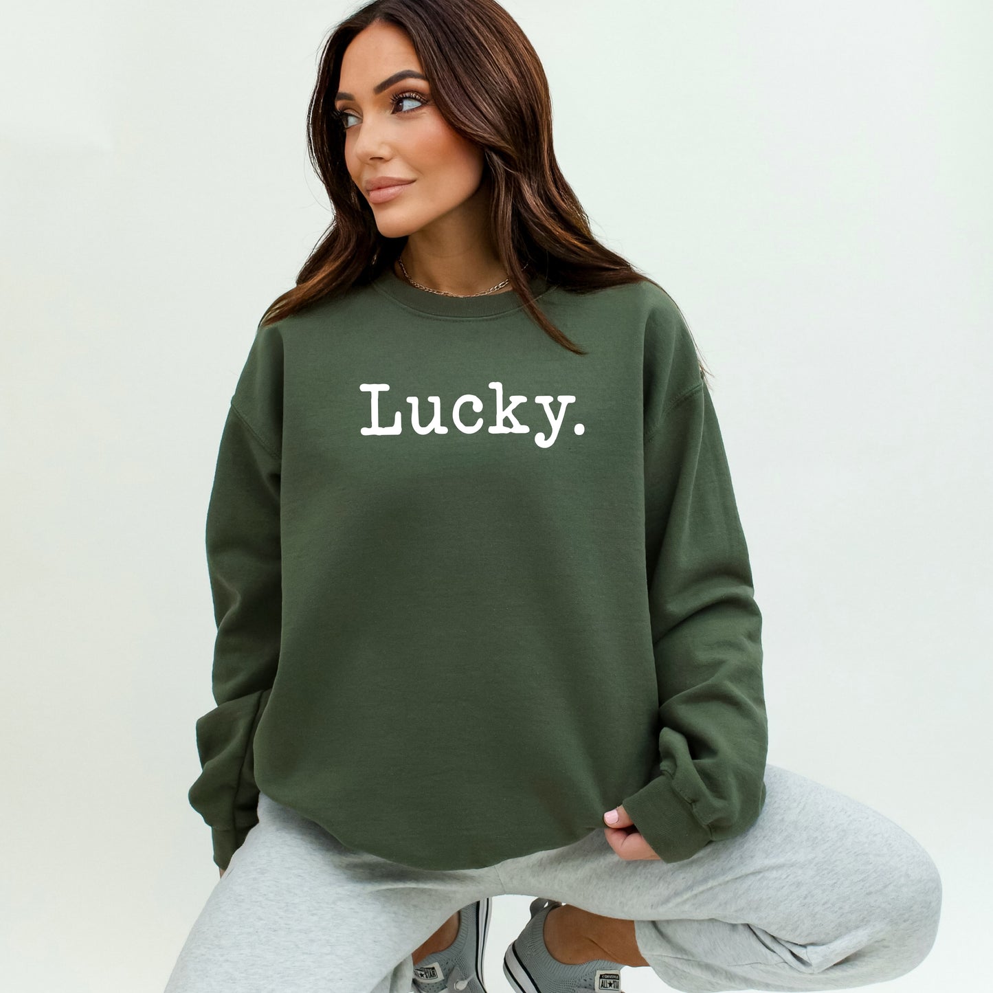 Lucky - Typewriter  | Sweatshirt