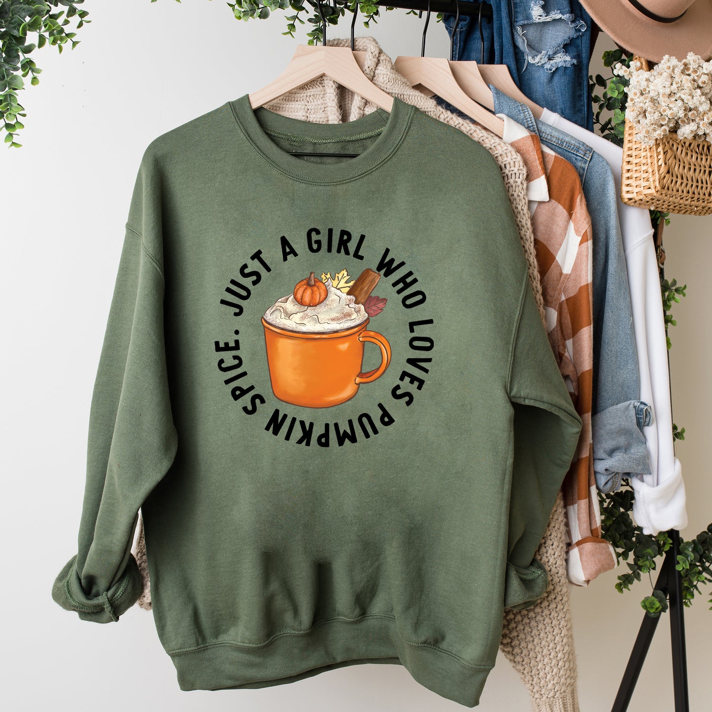 Loves Pumpkin Spice | Sweatshirt