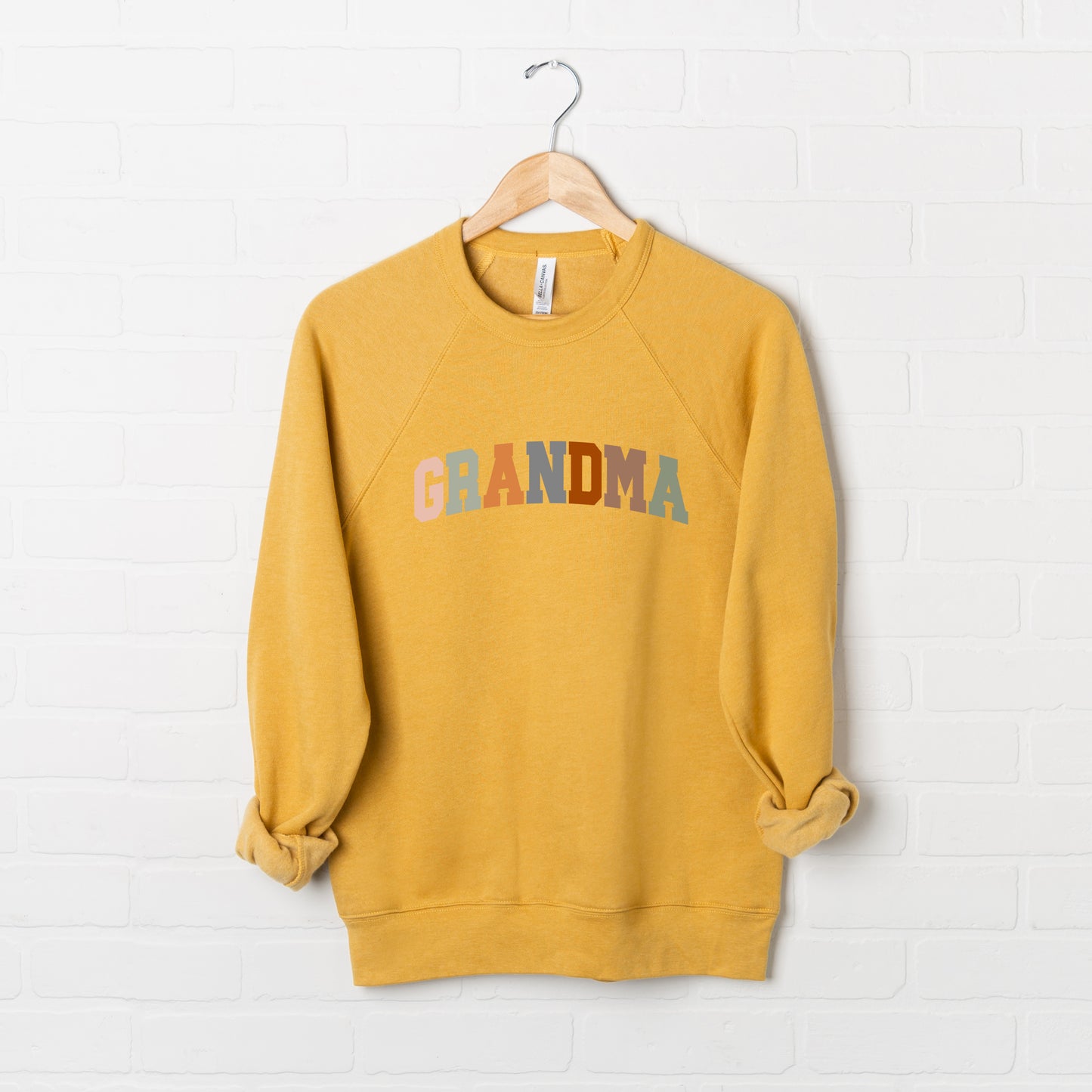 Grandma Colorful | Bella Canvas Sweatshirt