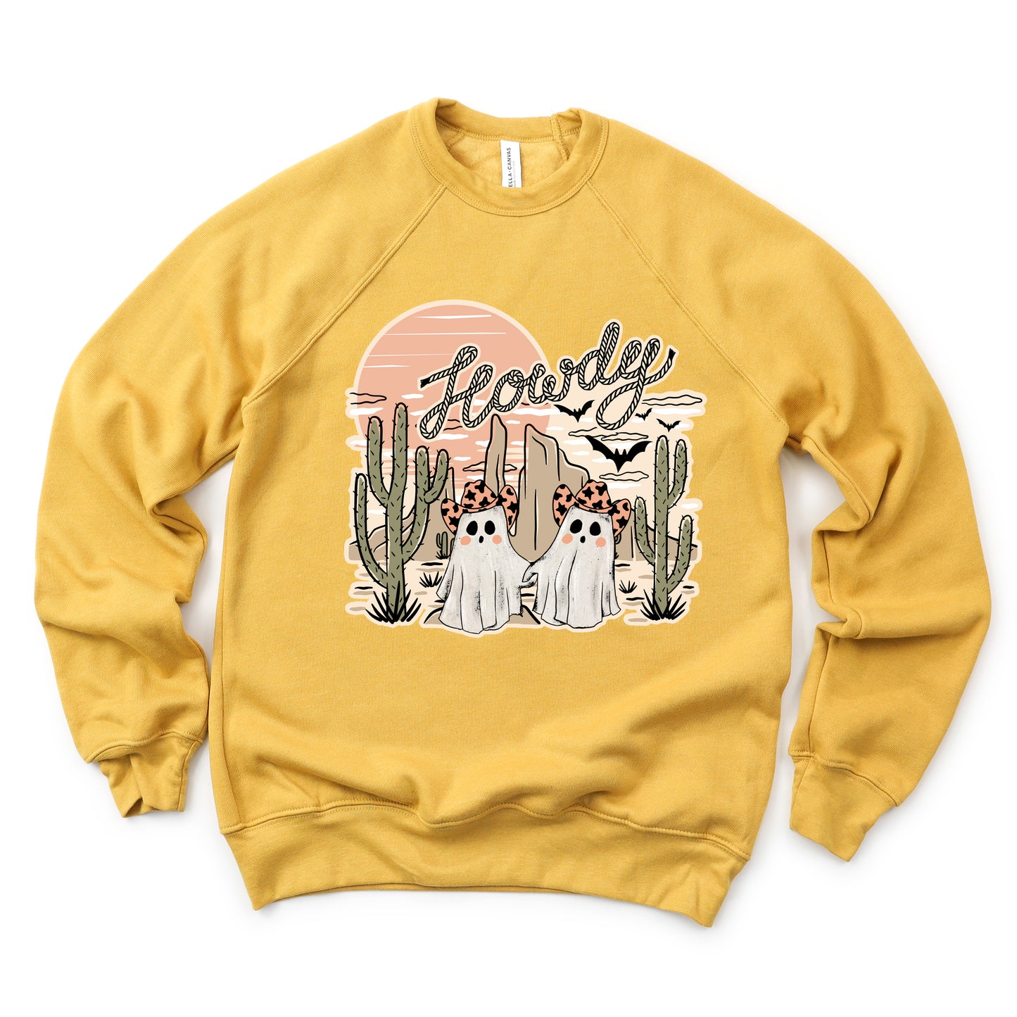 Howdy Ghosties | Bella Canvas Sweatshirt