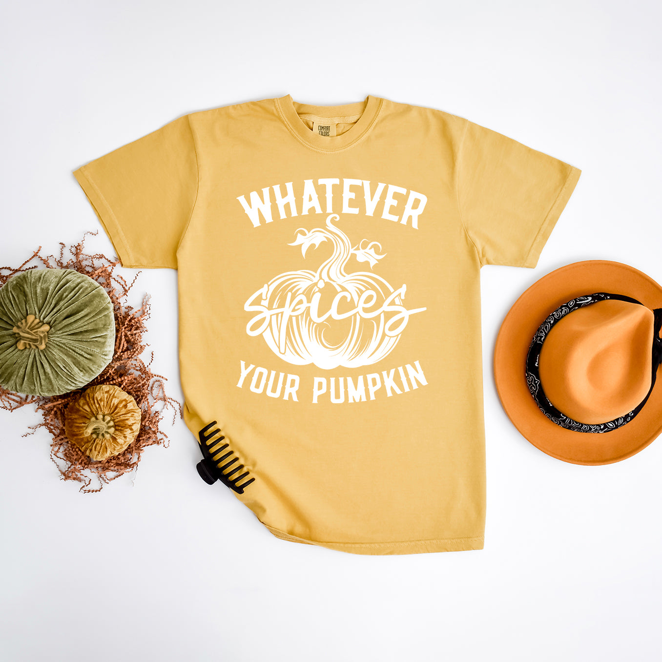 Retro Whatever Spices Your Pumpkin | Garment Dyed Tee