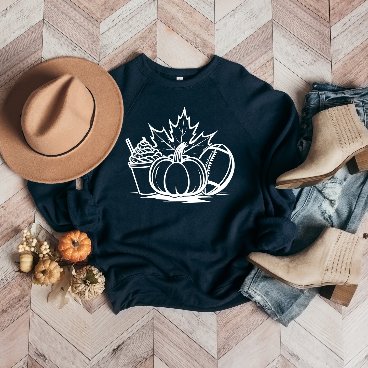 Fall Collage | Bella Canvas Sweatshirt