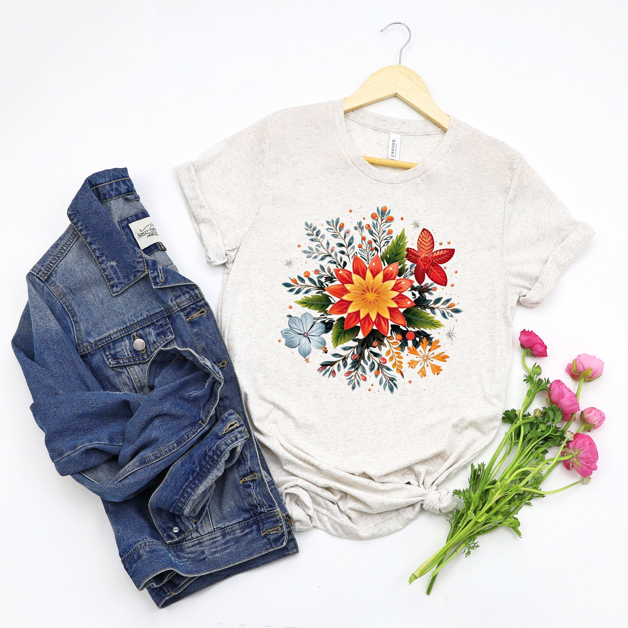 Winter Plants | Short Sleeve Crew Neck