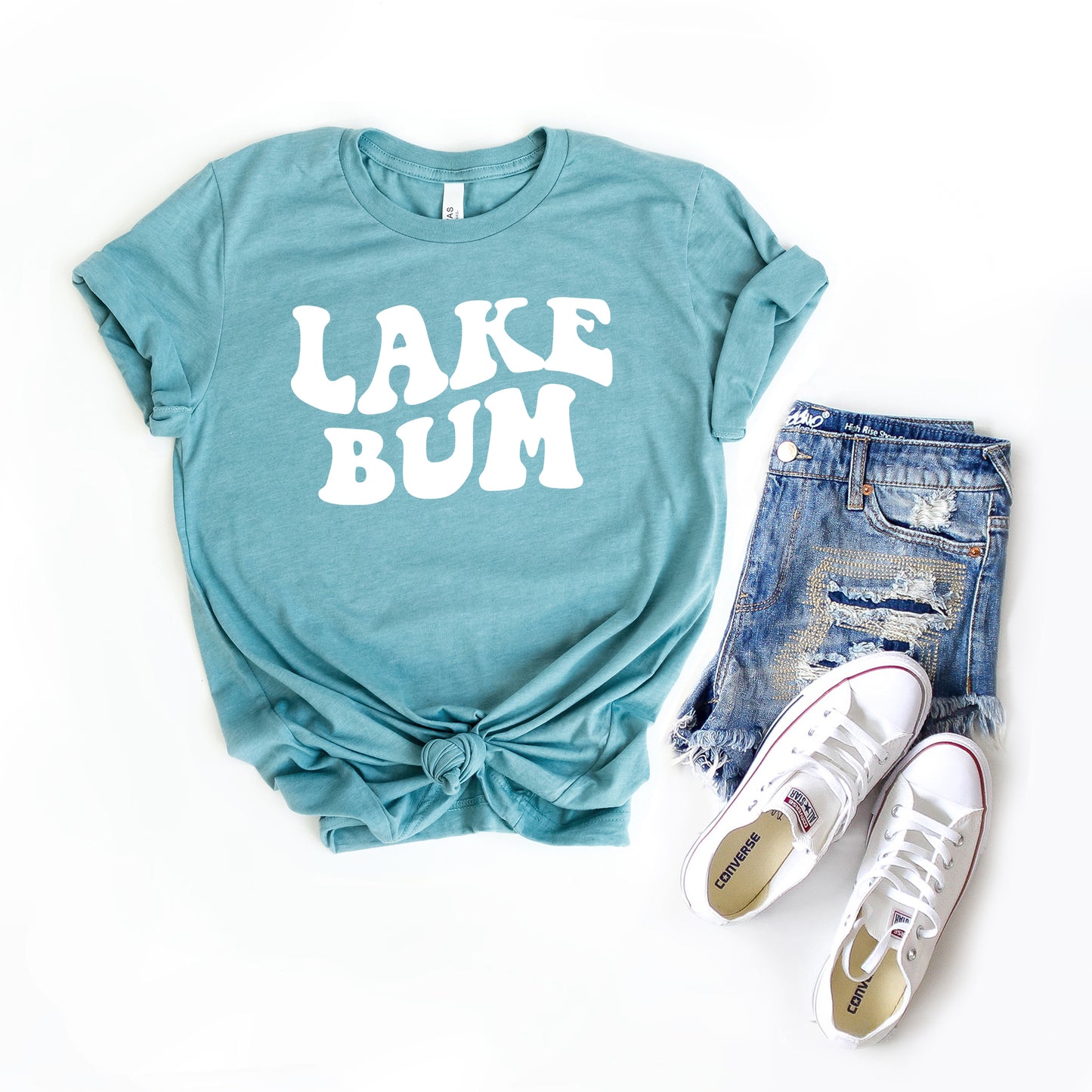 Lake Bum Wavy | Short Sleeve Graphic Tee
