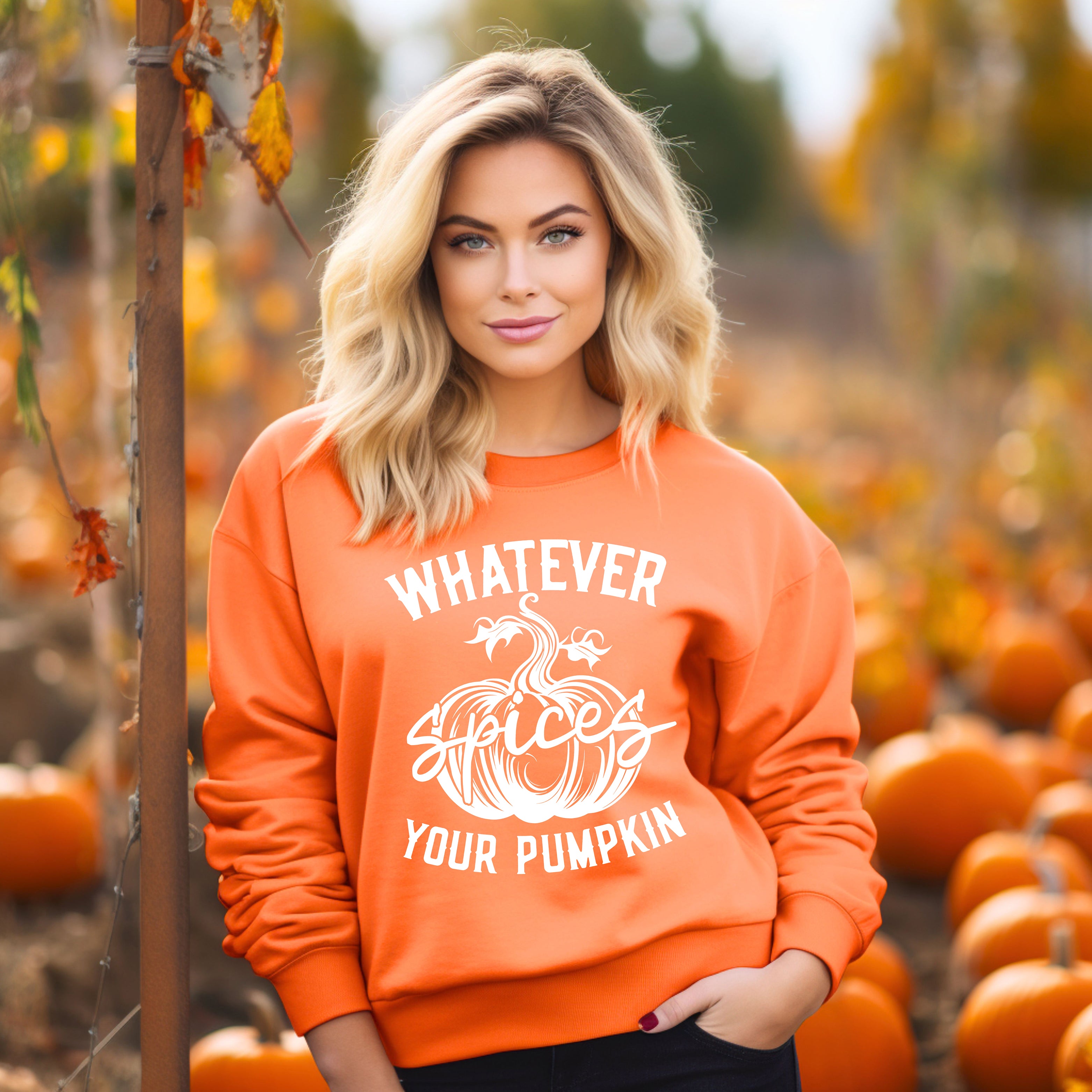 Retro Whatever Spices Your Pumpkin | Sweatshirt