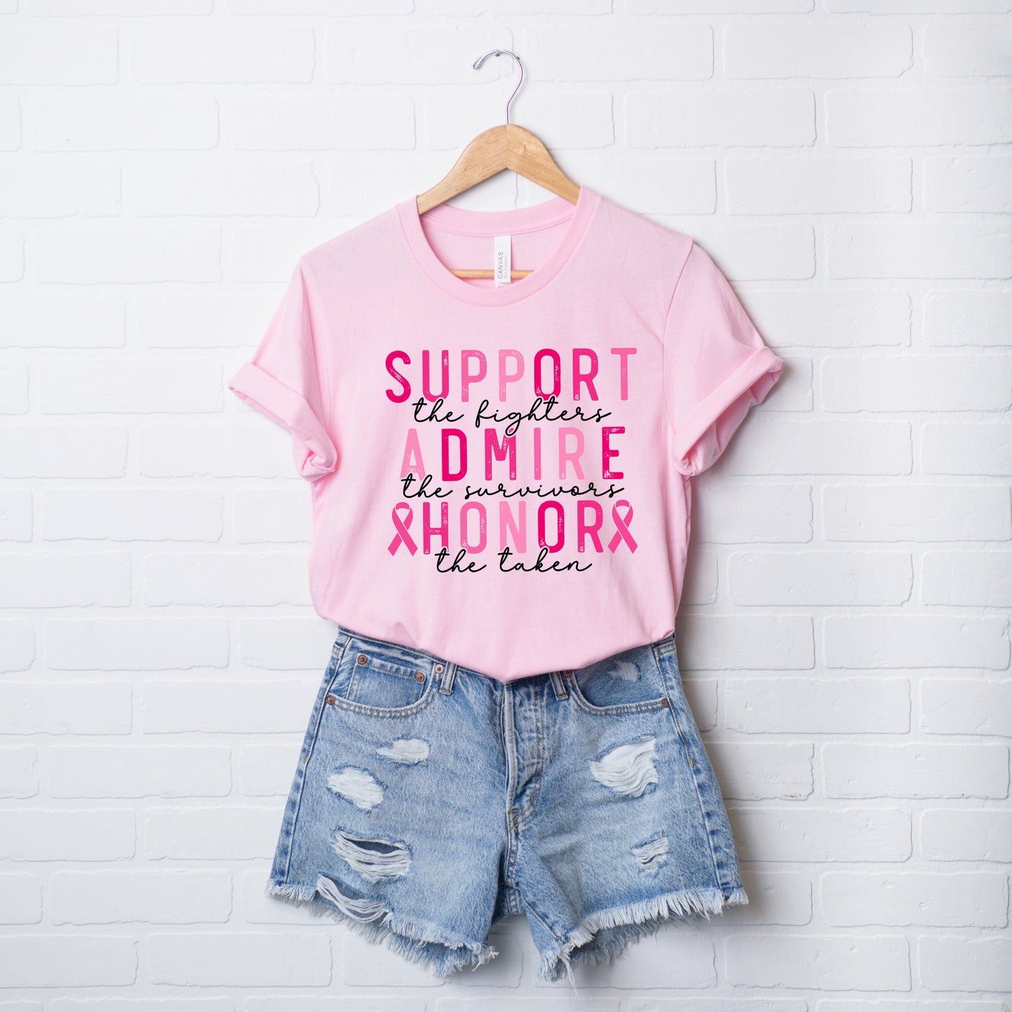 Support Admire Honor | Short Sleeve Crew Neck