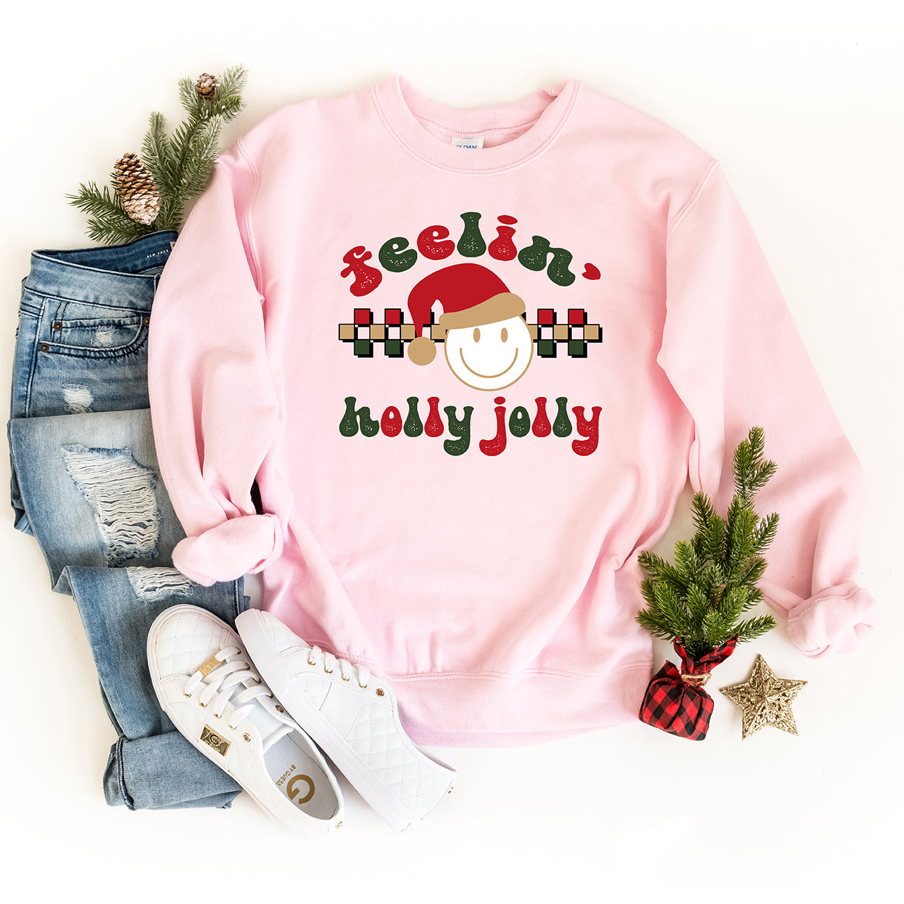 Feelin' Holly Jolly | Sweatshirt