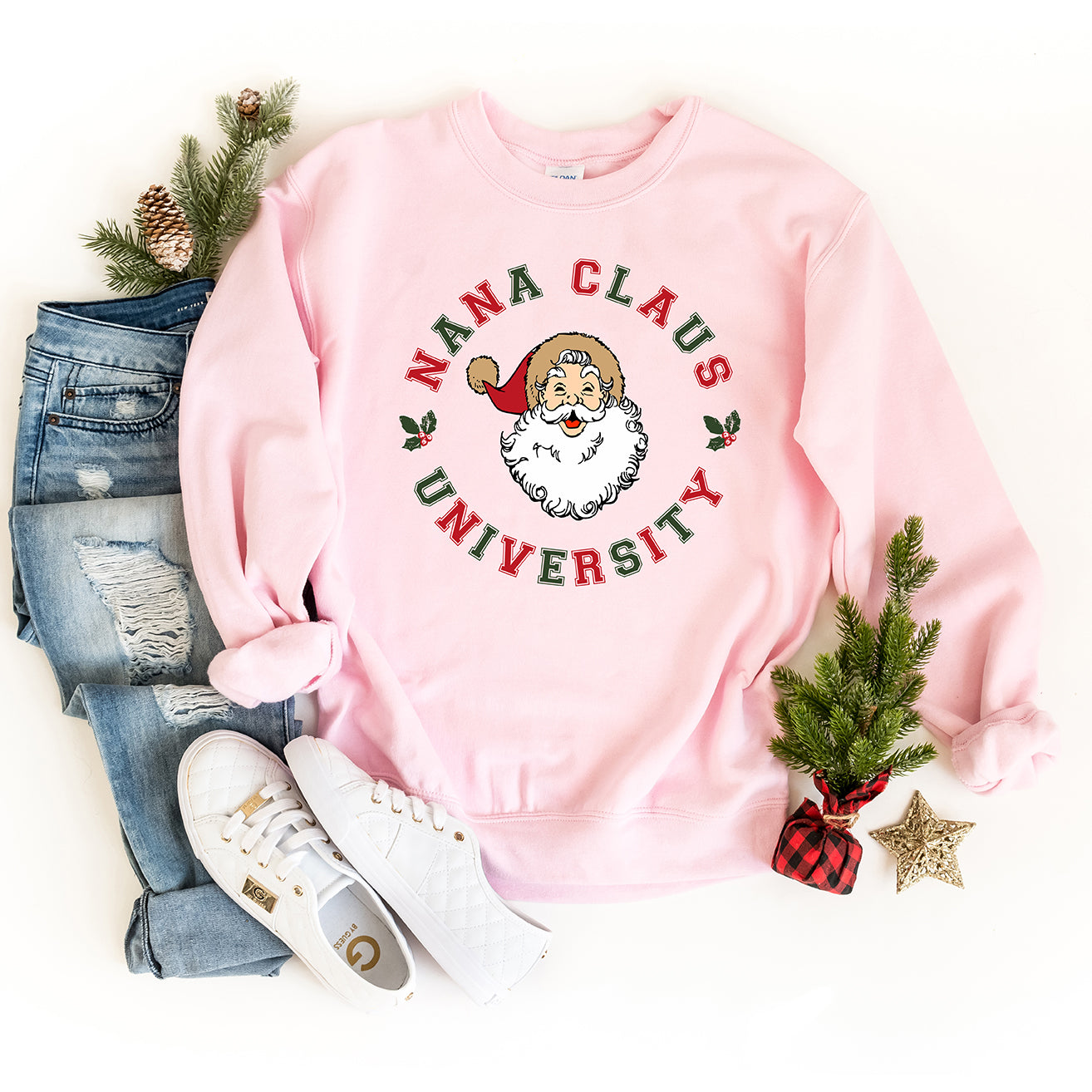 Nana Claus Circle |Sweatshirt