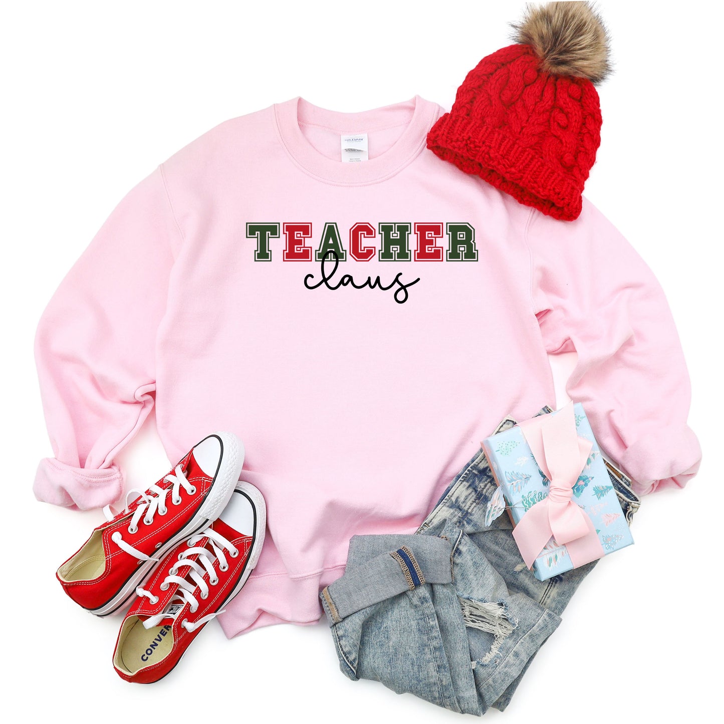 Teacher Claus Bold |Sweatshirt