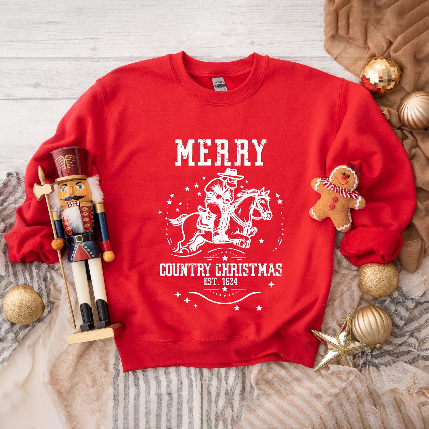 Merry Country Christmas | Sweatshirt