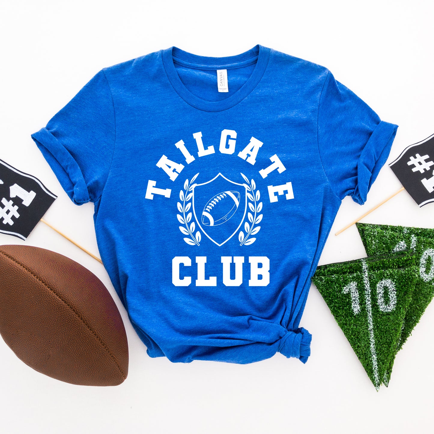 Tailgate Club Football | Short Sleeve Crew Neck