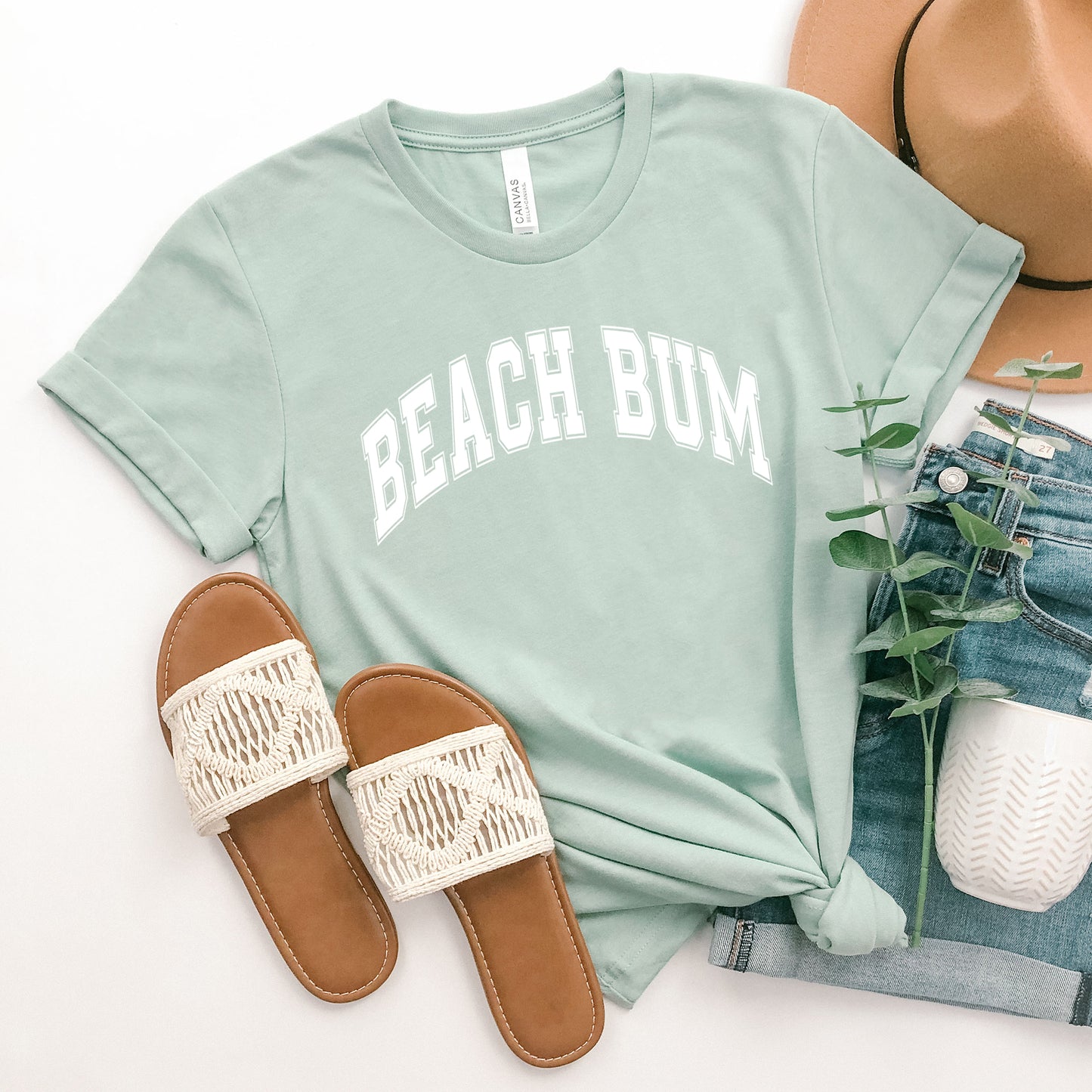Varsity Beach Bum | Short Sleeve Graphic Tee