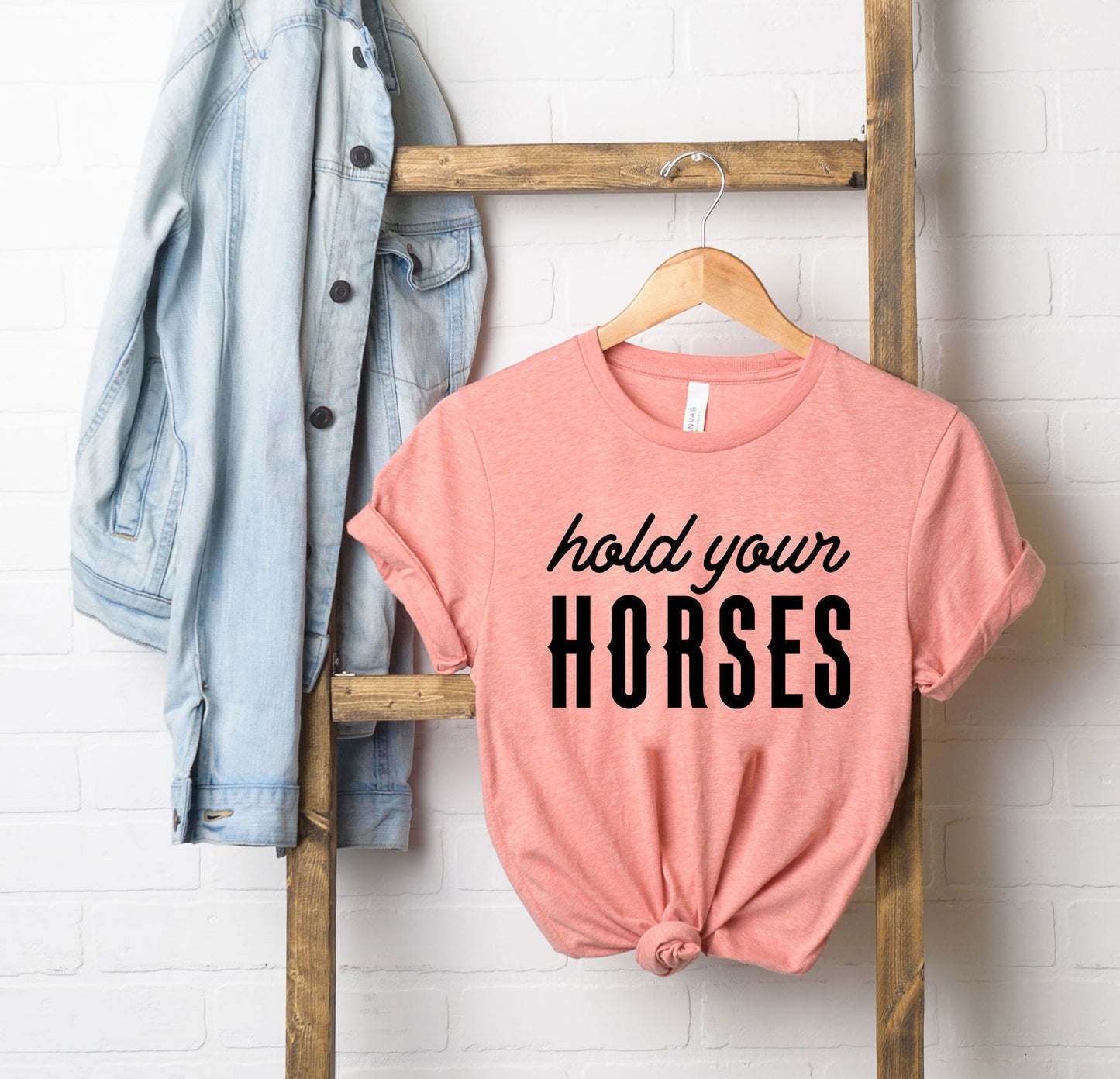 Hold Your Horses | Short Sleeve Graphic Tee
