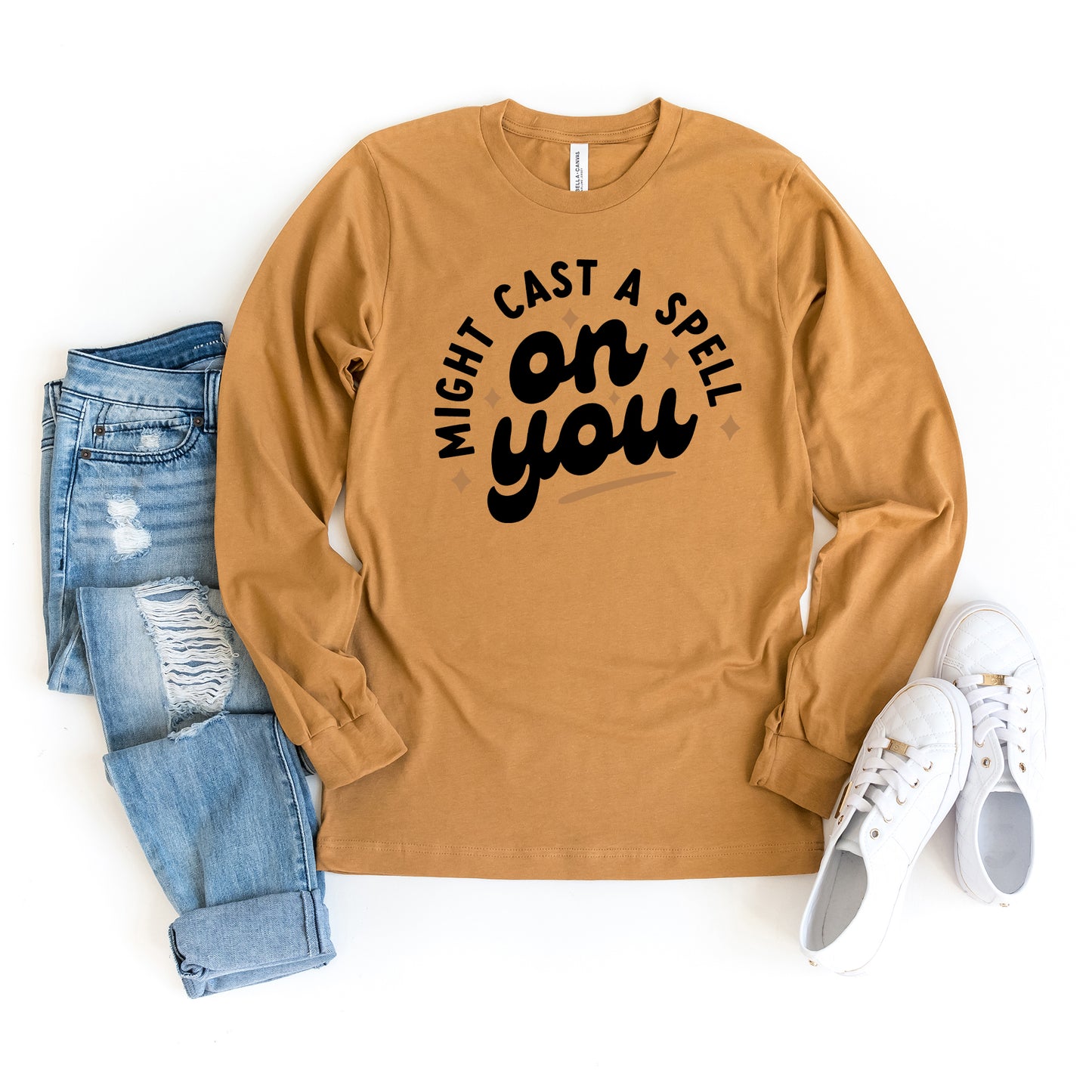 Might Cast A Spell On You  | Long Sleeve Crew Neck