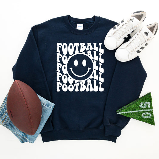 Football Smiley Face | Sweatshirt