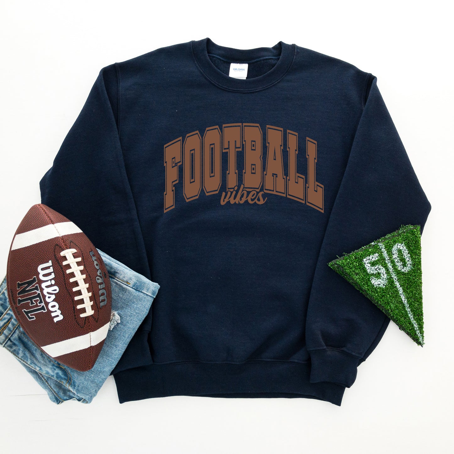 Varsity Football Vibes | Sweatshirt