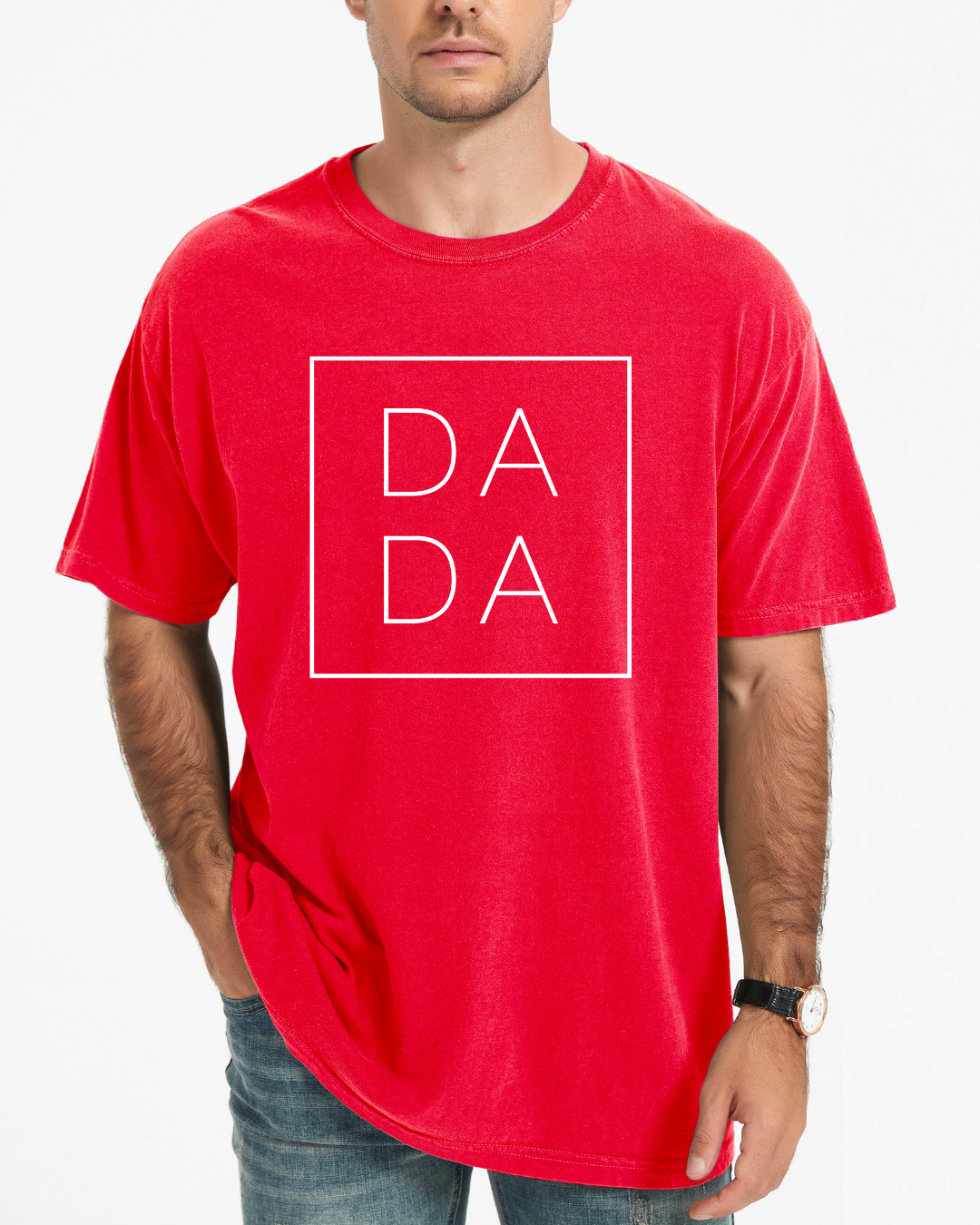 Dada Square | Men's Garment Dyed Tee