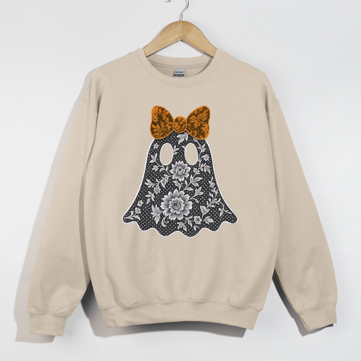 CLEARANCE- Lace Ghost - Women's Lightweight Garment Dyed Sweatshirt, Sweatshirt