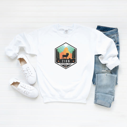 Zion National Park Badge | Sweatshirt